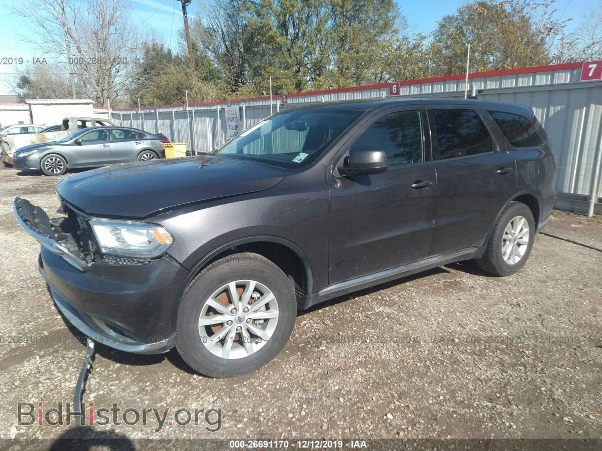 2019 DODGE DURANGO - VIN: 1C4RDHAG3KC632515 - Фото 2