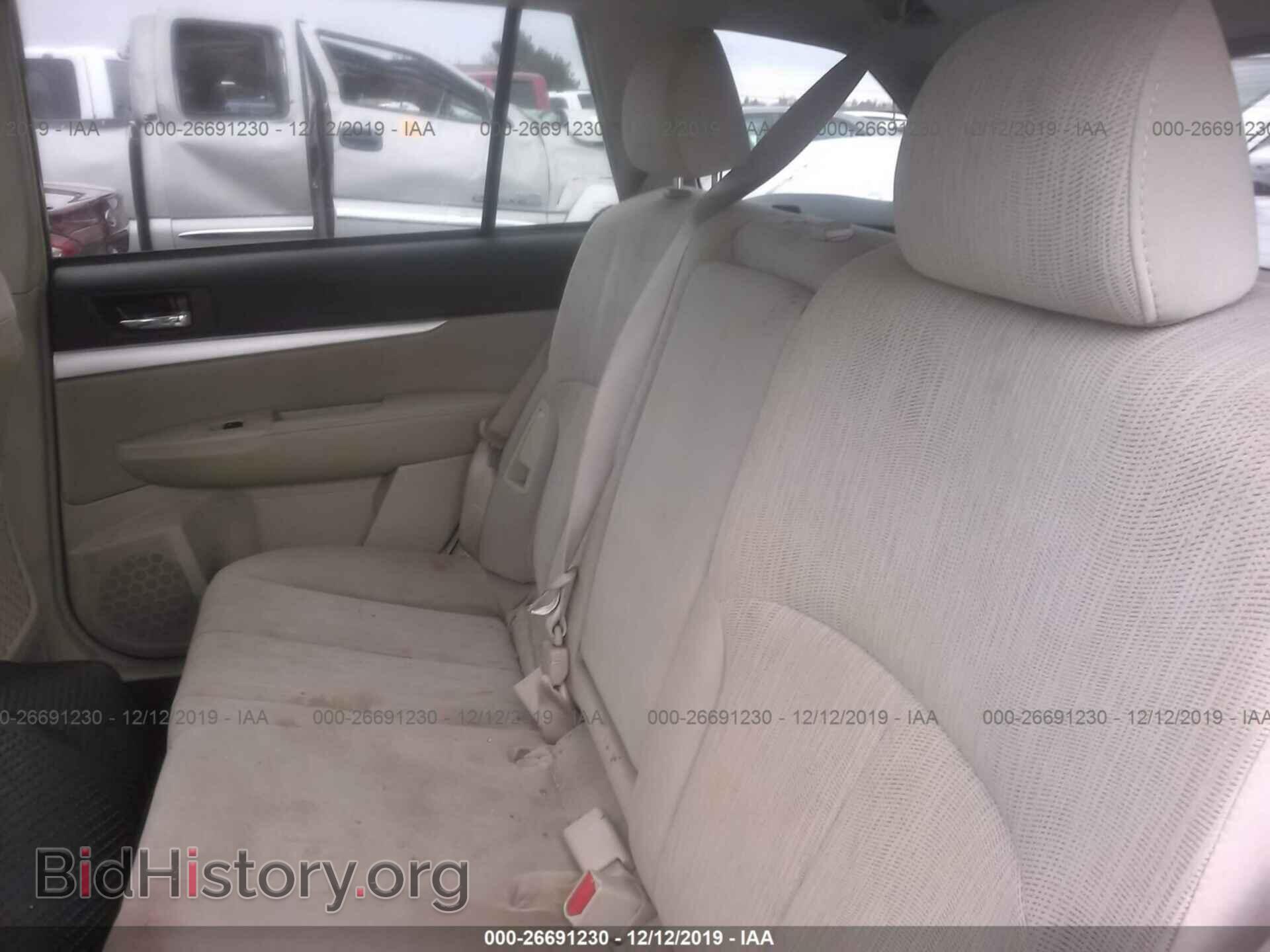 2013 SUBARU OUTBACK - VIN: 4S4BRBGC4D3211423 - Фото 8