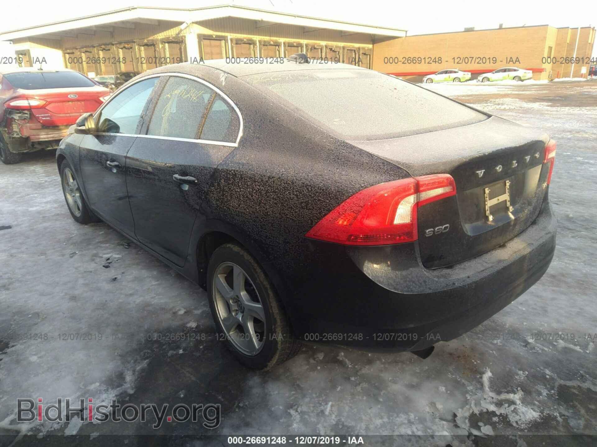 2012 VOLVO S60 - VIN: YV1622FS9C2104224 - Фото 3