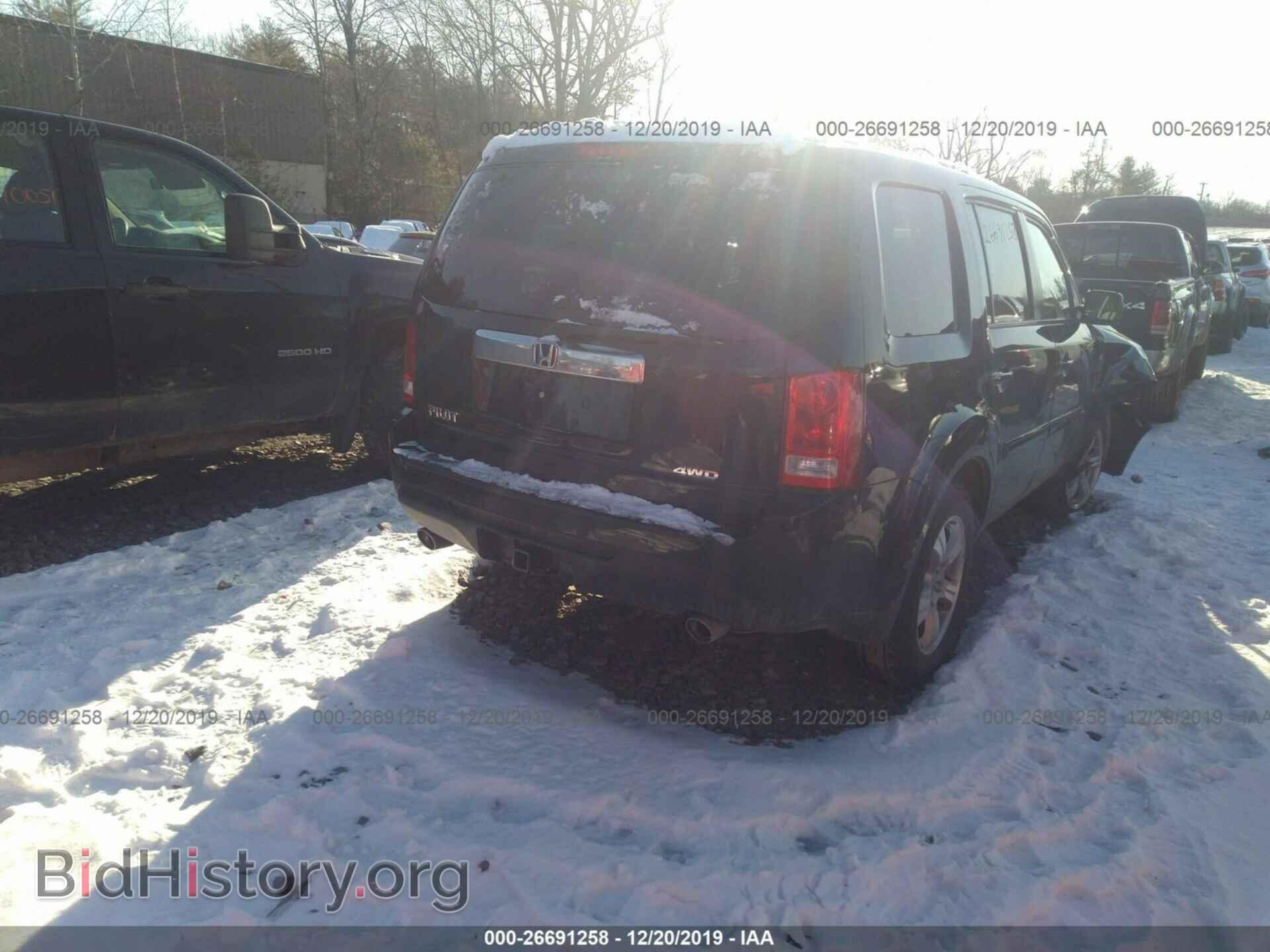 2014 HONDA PILOT - VIN: 5FNYF4H5XEB031810 - Фото 4