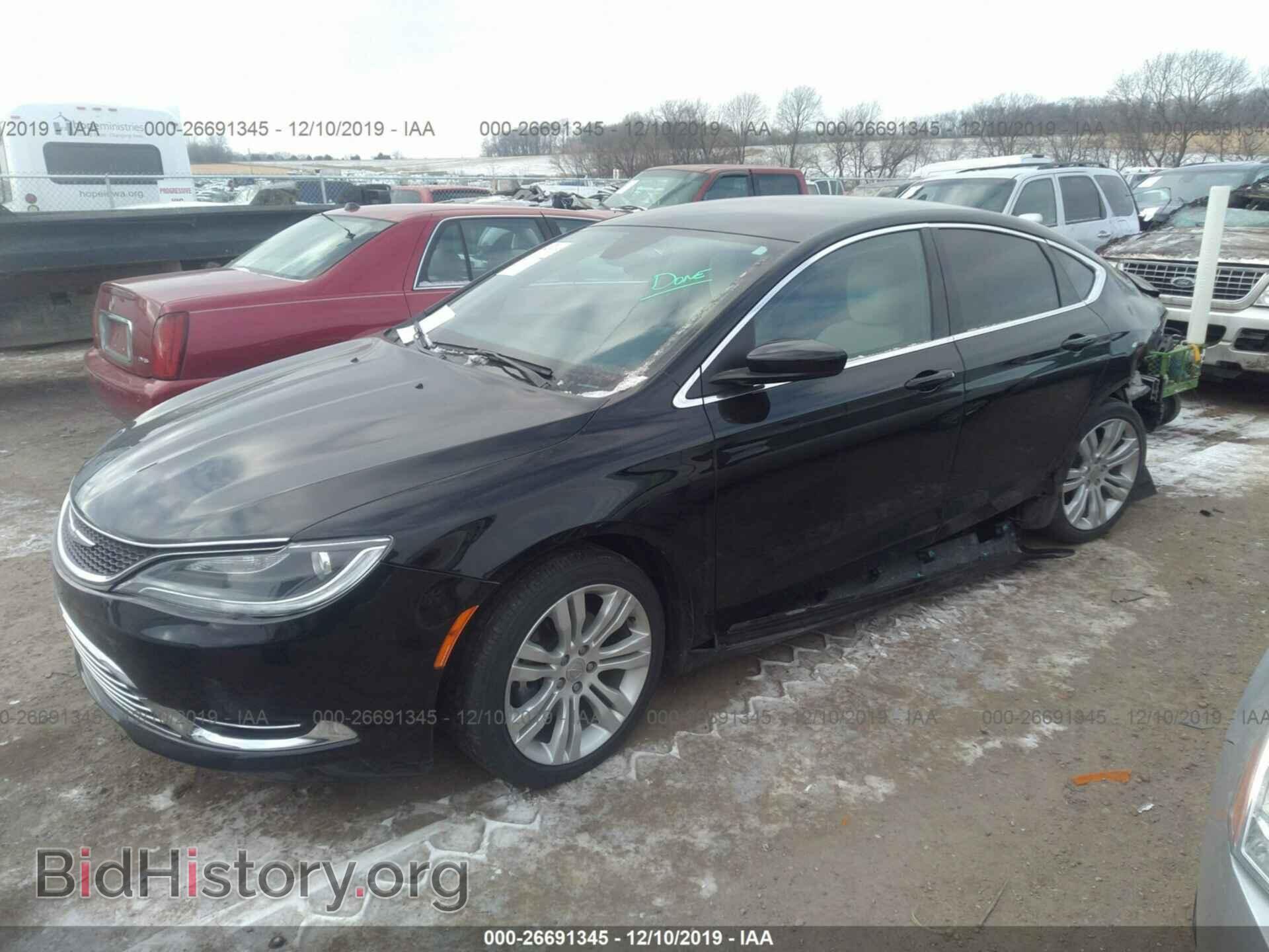 2016 CHRYSLER 200 - VIN: 1C3CCCAB7GN116769 - Фото 2