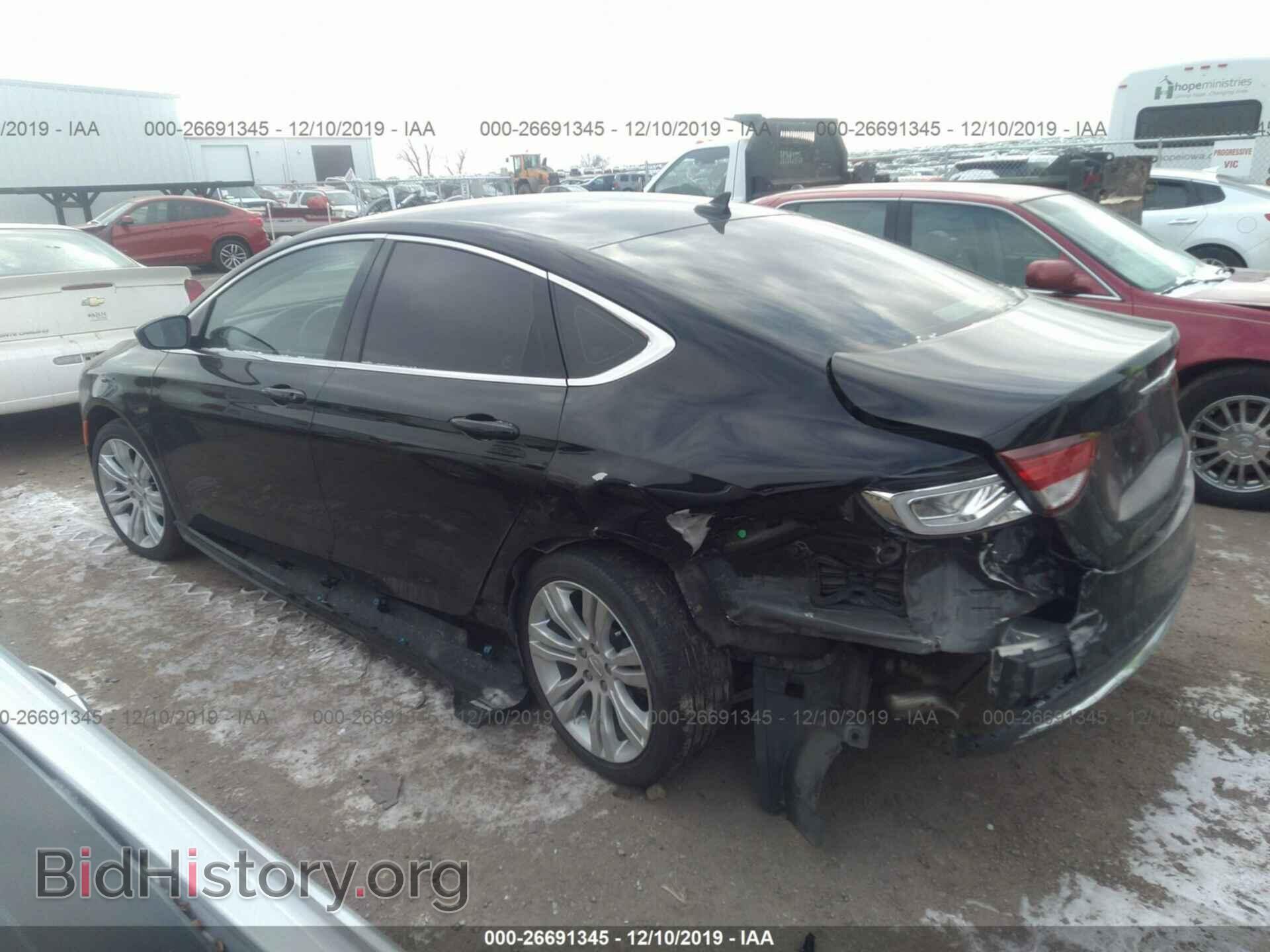 2016 CHRYSLER 200 - VIN: 1C3CCCAB7GN116769 - Фото 3