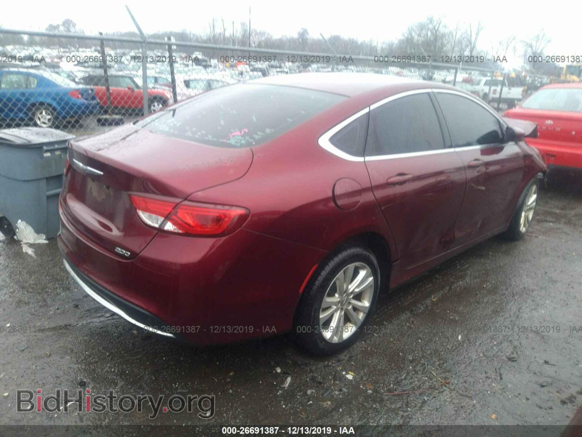 2015 CHRYSLER 200 - VIN: 1C3CCCAB7FN715346 - Фото 4