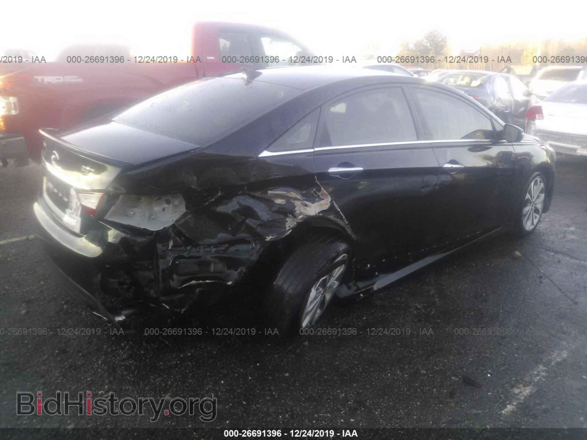 2014 HYUNDAI SONATA - VIN: 5NPEC4AB2EH848394 - Photo 2
