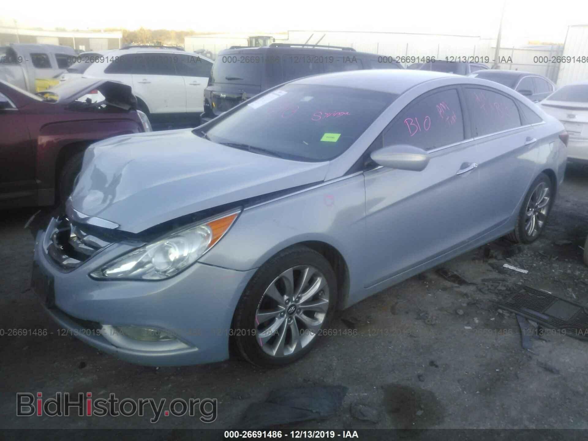 2012 Hyundai Sonata - VIN: 5NPEC4AC8CH363876 - Photo 2