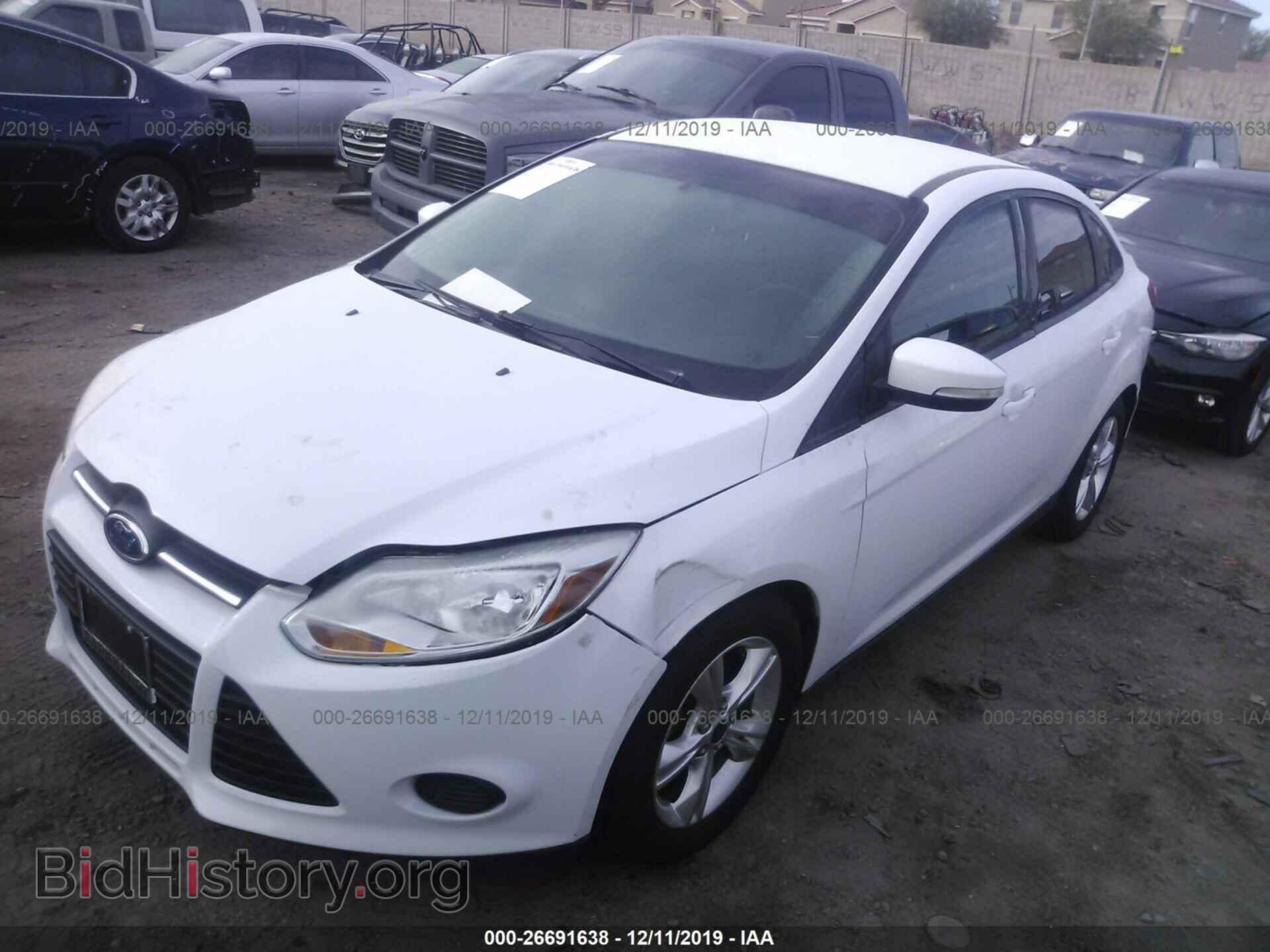 2014 FORD FOCUS - VIN: 1FADP3F27EL400074 - Фото 2
