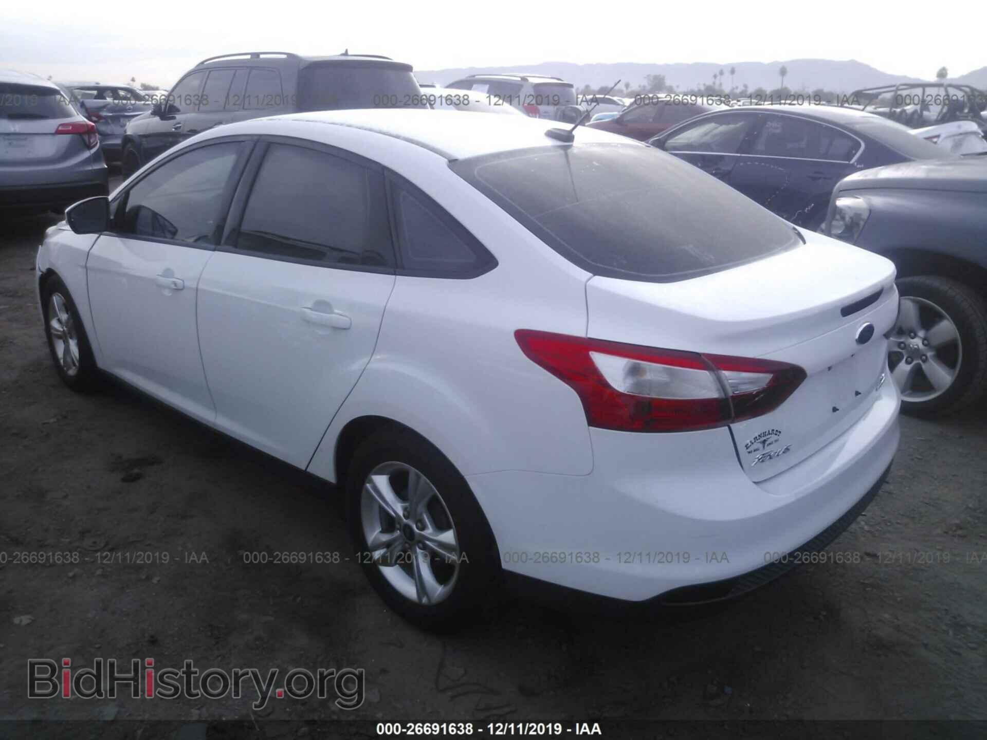 2014 FORD FOCUS - VIN: 1FADP3F27EL400074 - Фото 3