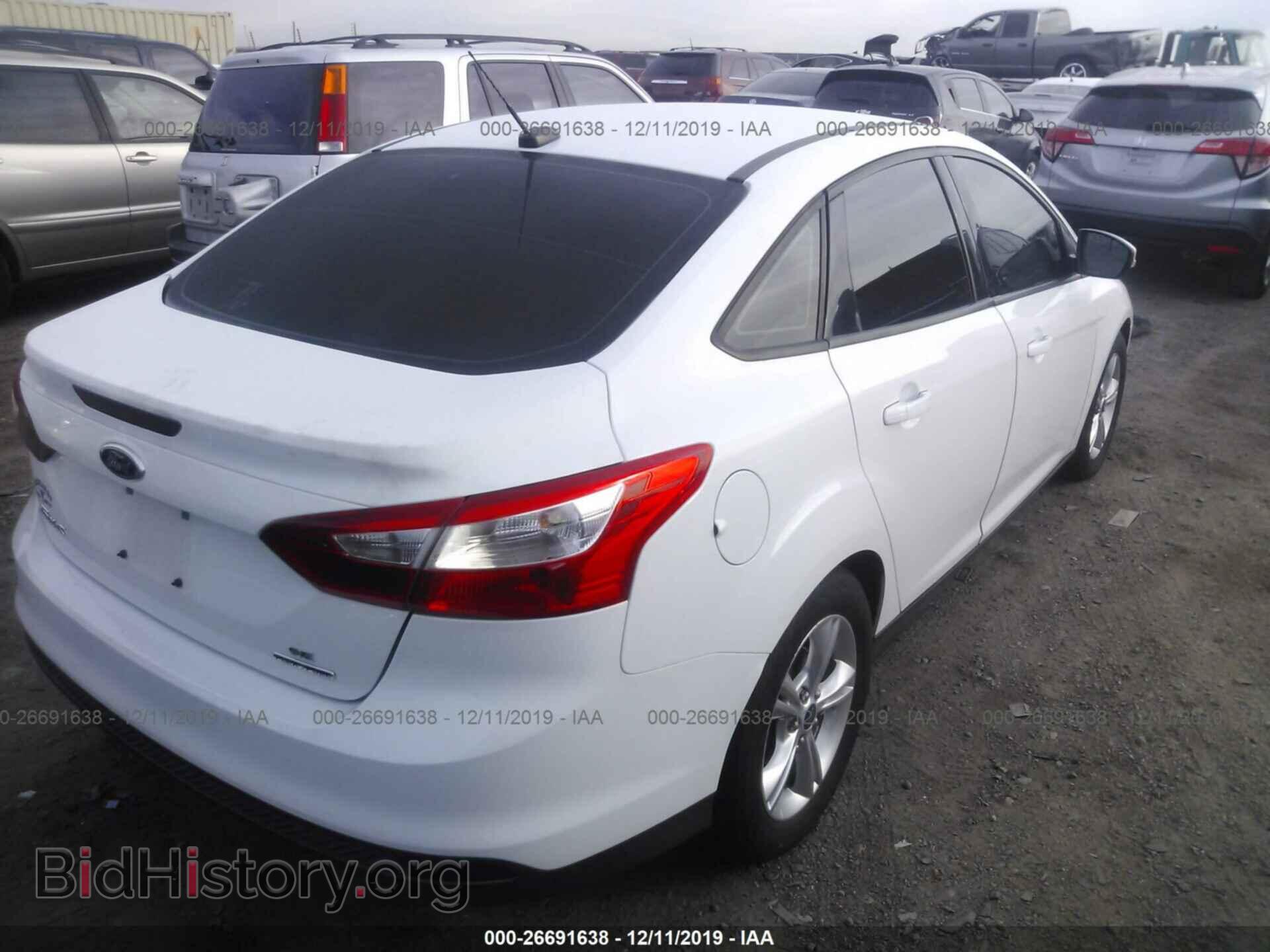 2014 FORD FOCUS - VIN: 1FADP3F27EL400074 - Фото 4