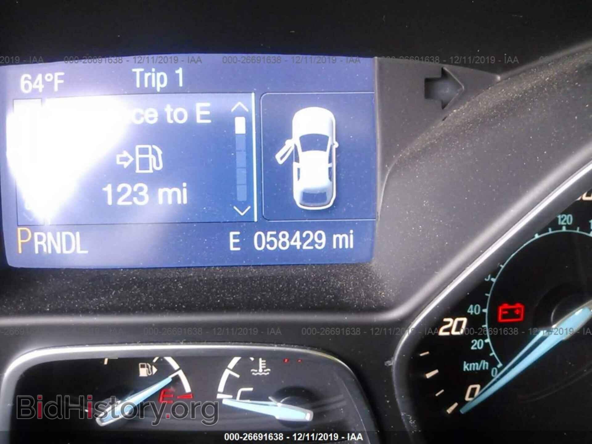 2014 FORD FOCUS - VIN: 1FADP3F27EL400074 - Фото 7