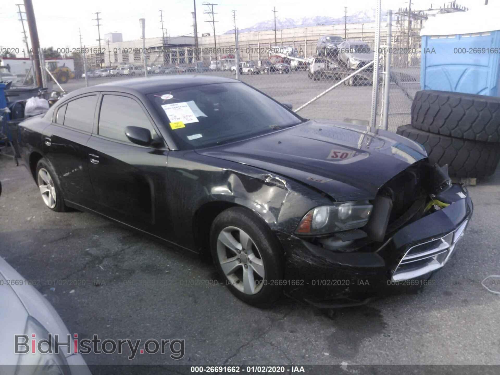 Фотография 2C3CDXBG6DH525607 - DODGE CHARGER 2013