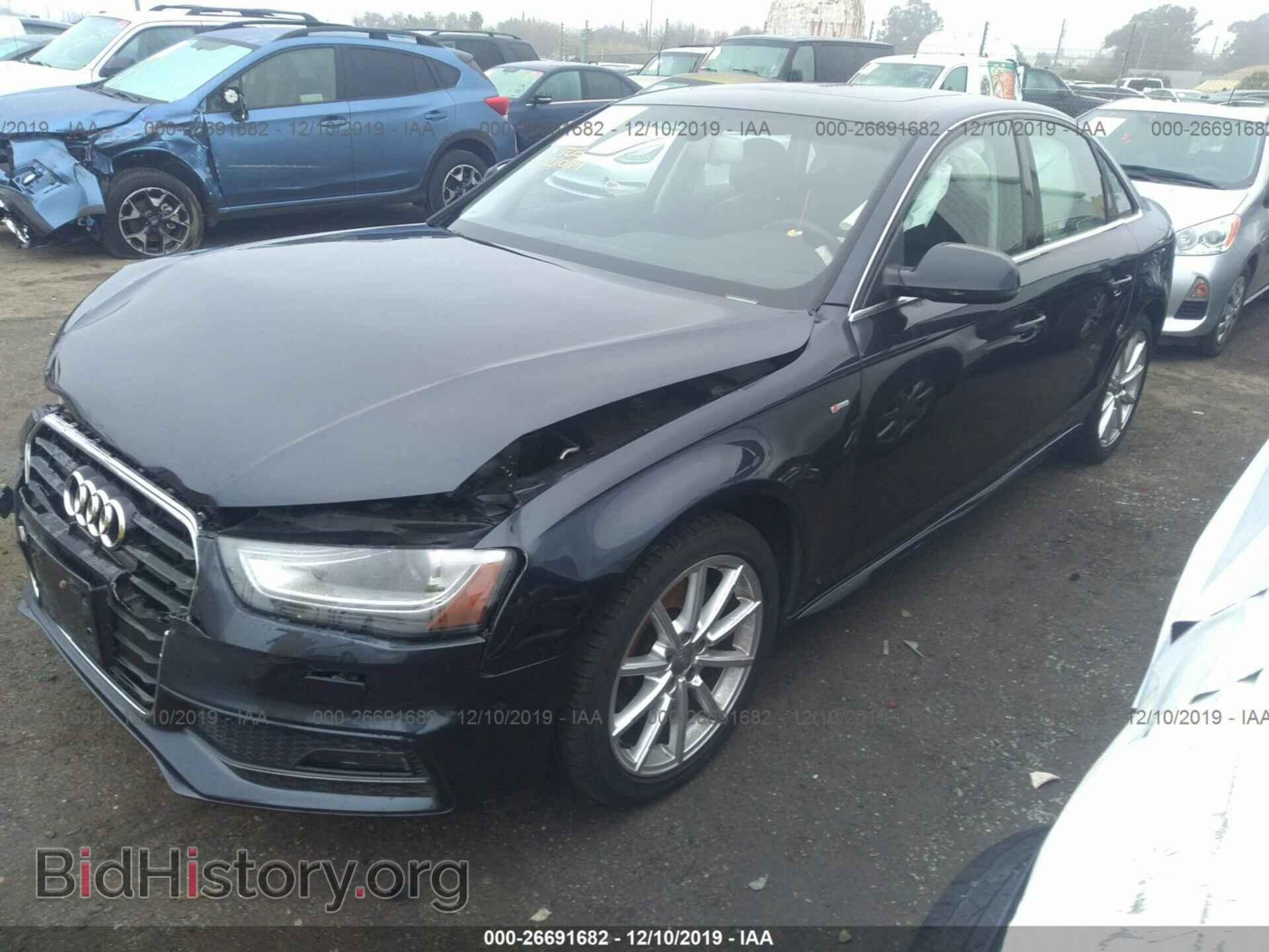 2015 Audi A4 - VIN: WAUFFAFL7FN046174 - Фото 2