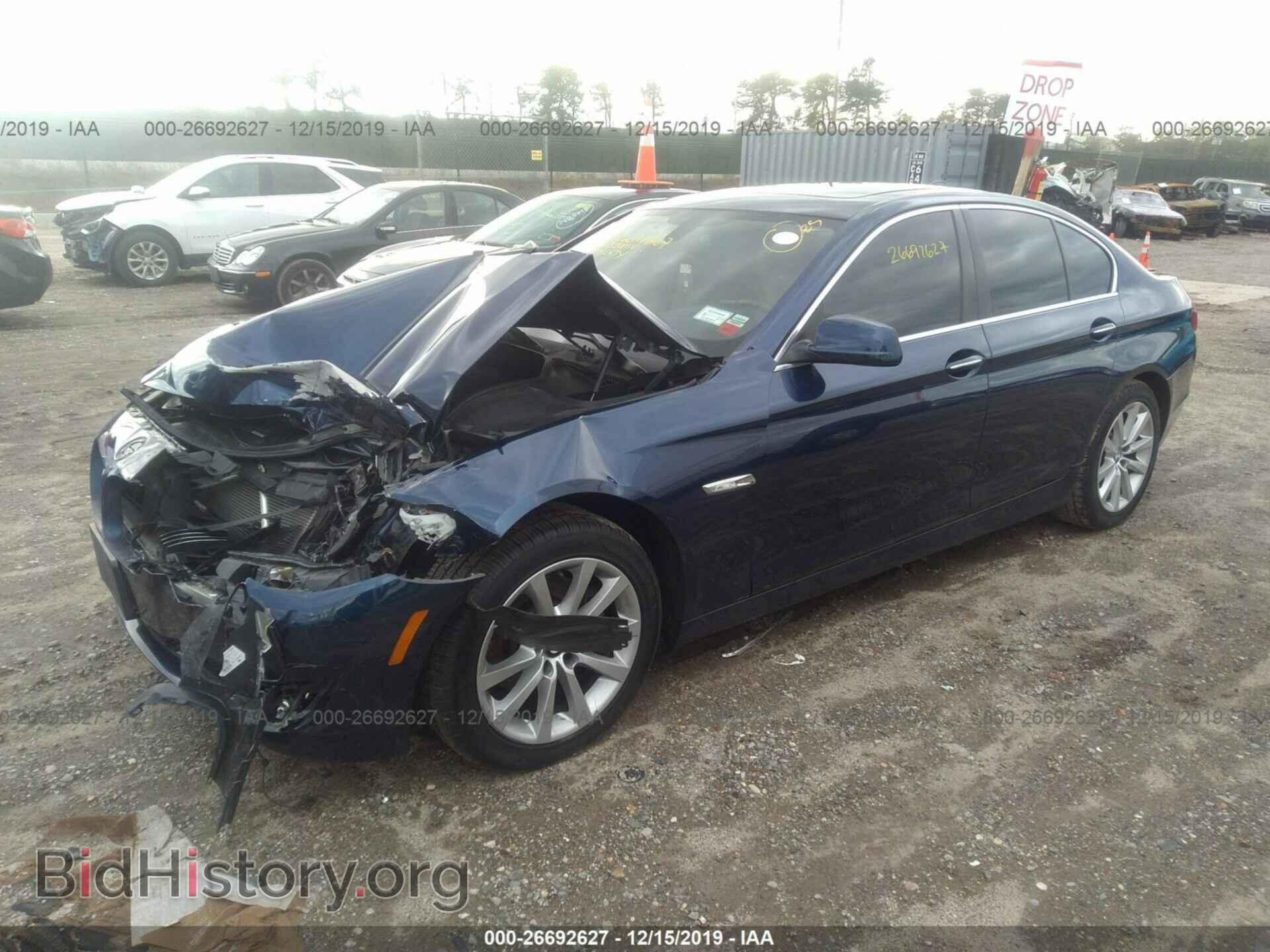 2013 BMW 528 - VIN: WBAXH5C56DD106976 - Фото 2