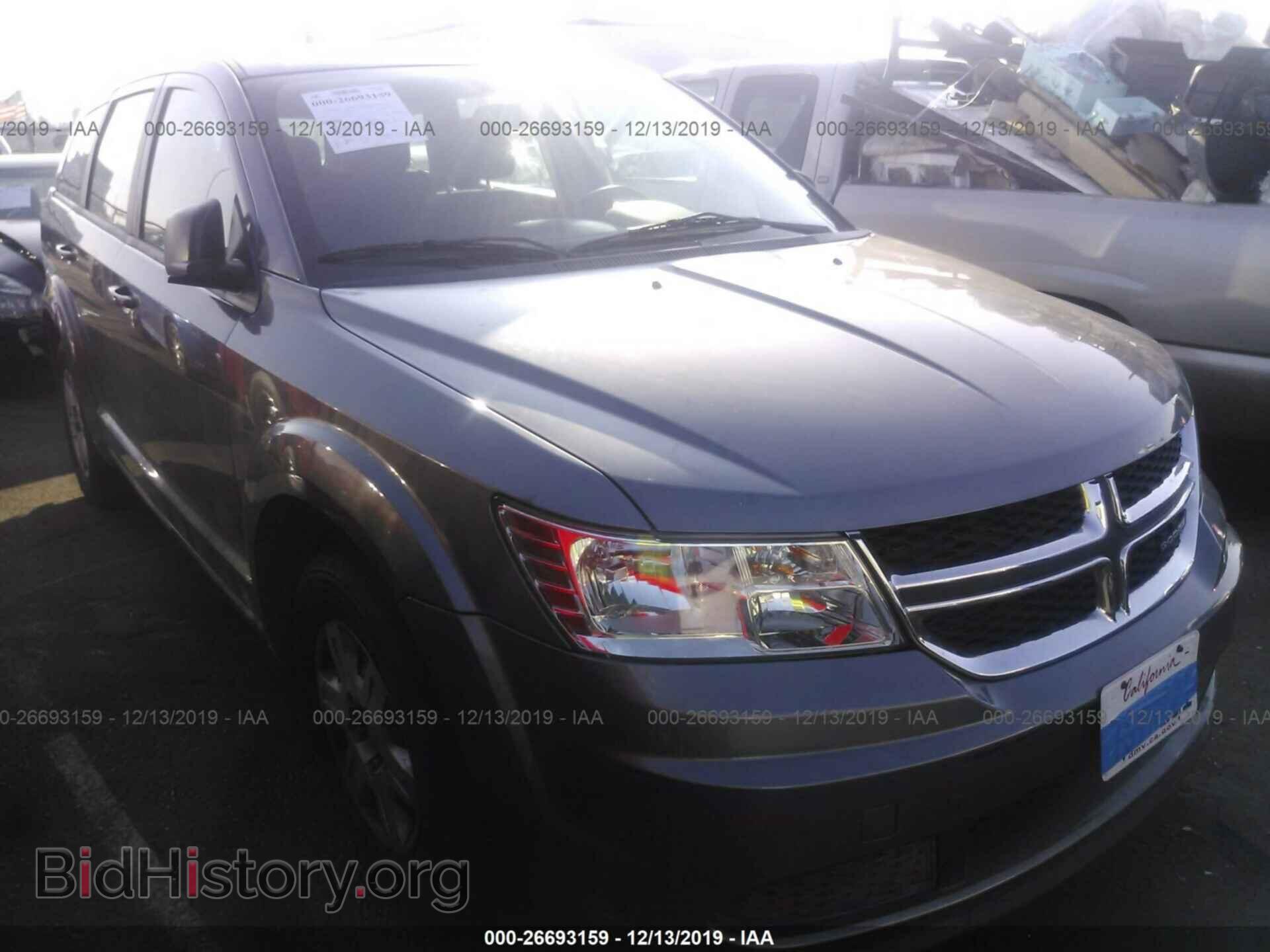 Photo 3C4PDCAB2CT332825 - DODGE JOURNEY 2012
