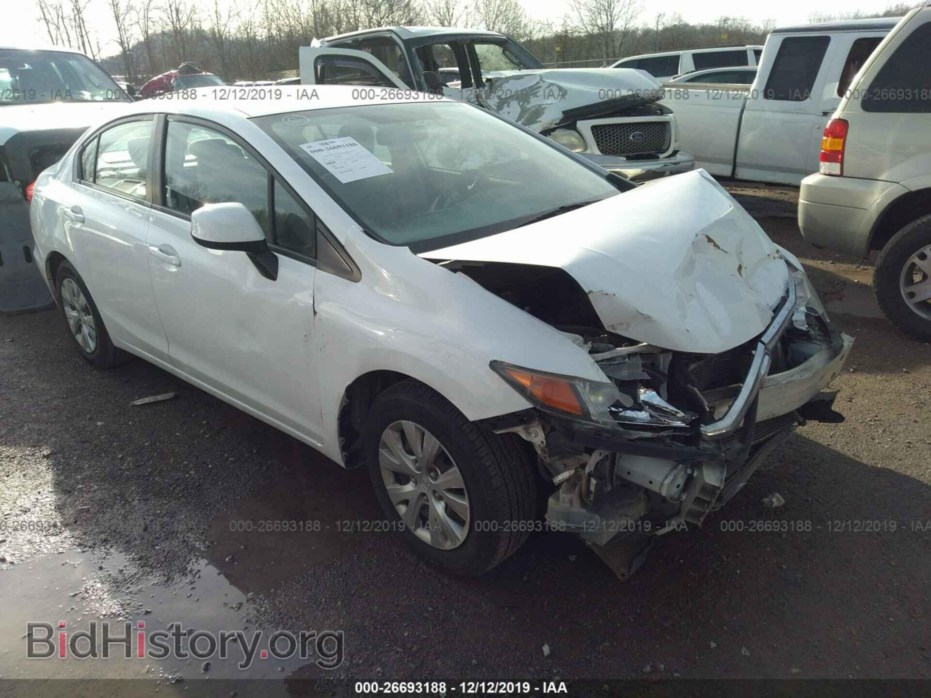 Photo 2HGFB2F55CH314909 - Honda Civic 2012