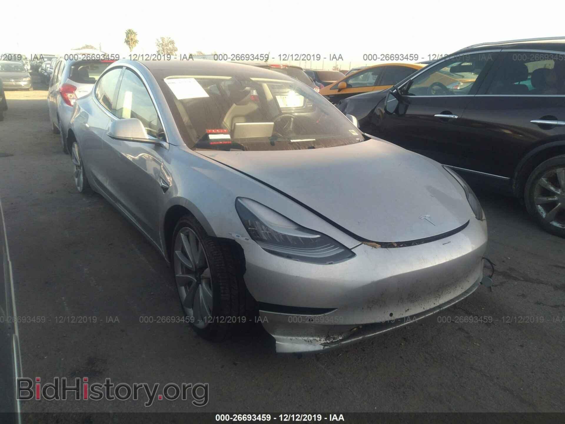 Photo 5YJ3E1EA4JF037416 - TESLA MODEL 3 2018