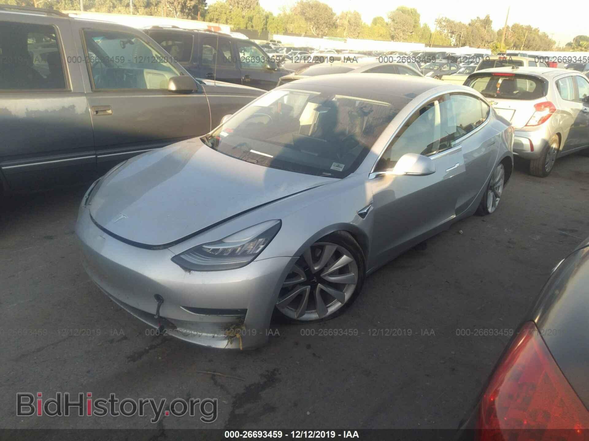 2018 TESLA MODEL 3 - VIN: 5YJ3E1EA4JF037416 - Фото 2