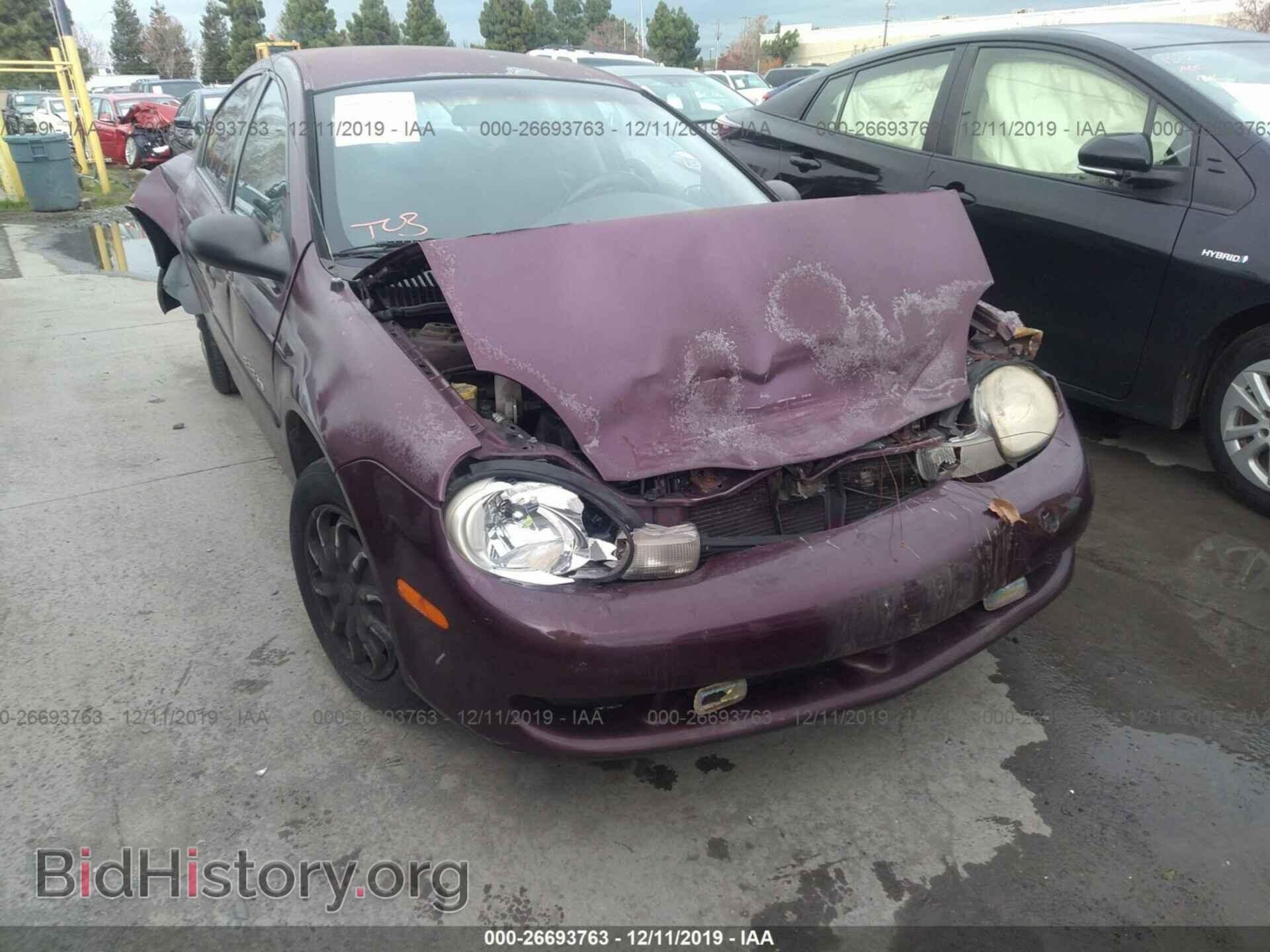 Фотография 1B3ES46C9YD504108 - Dodge Neon 2000