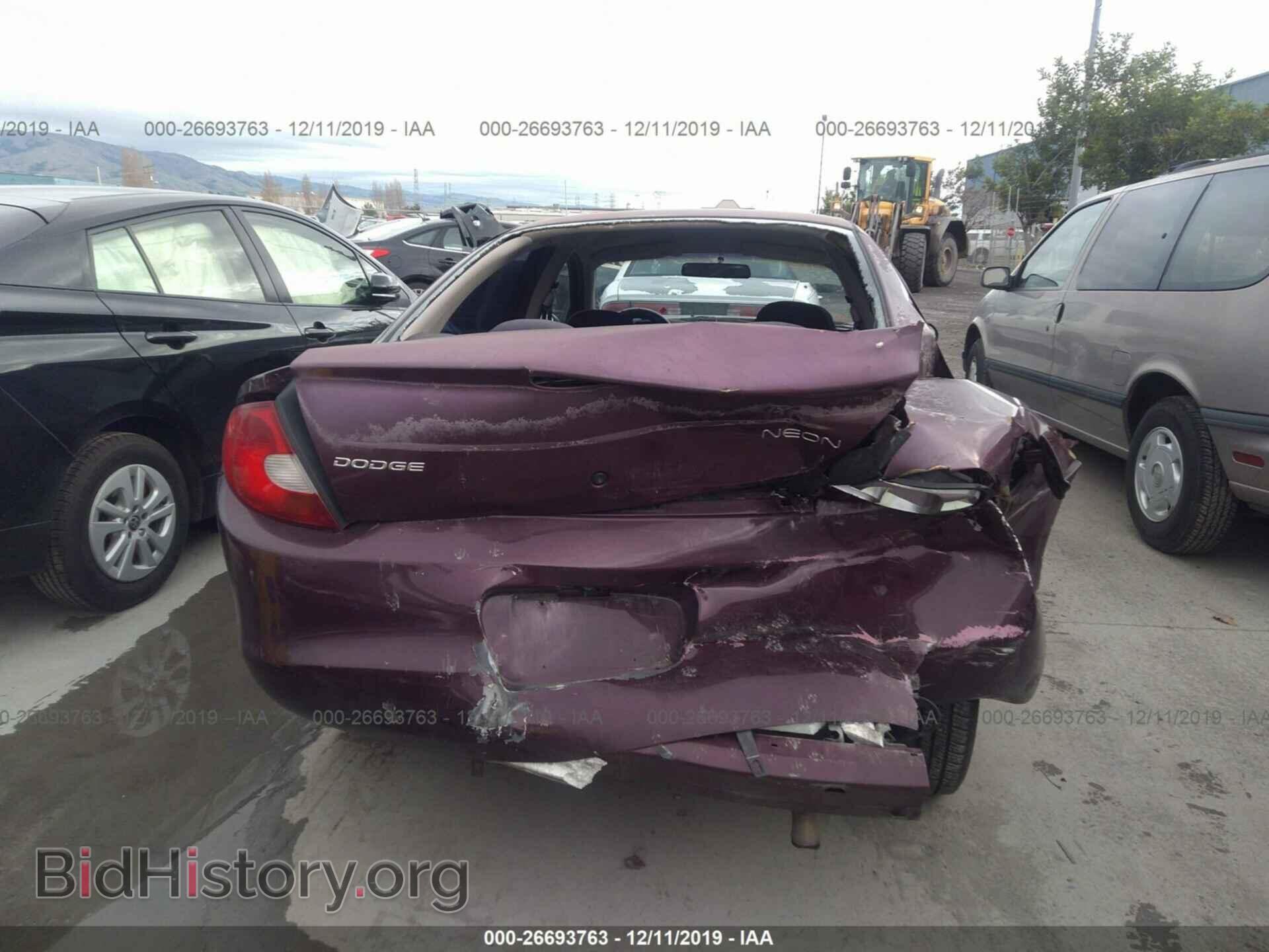 2000 Dodge Neon - VIN: 1B3ES46C9YD504108 - Фото 6