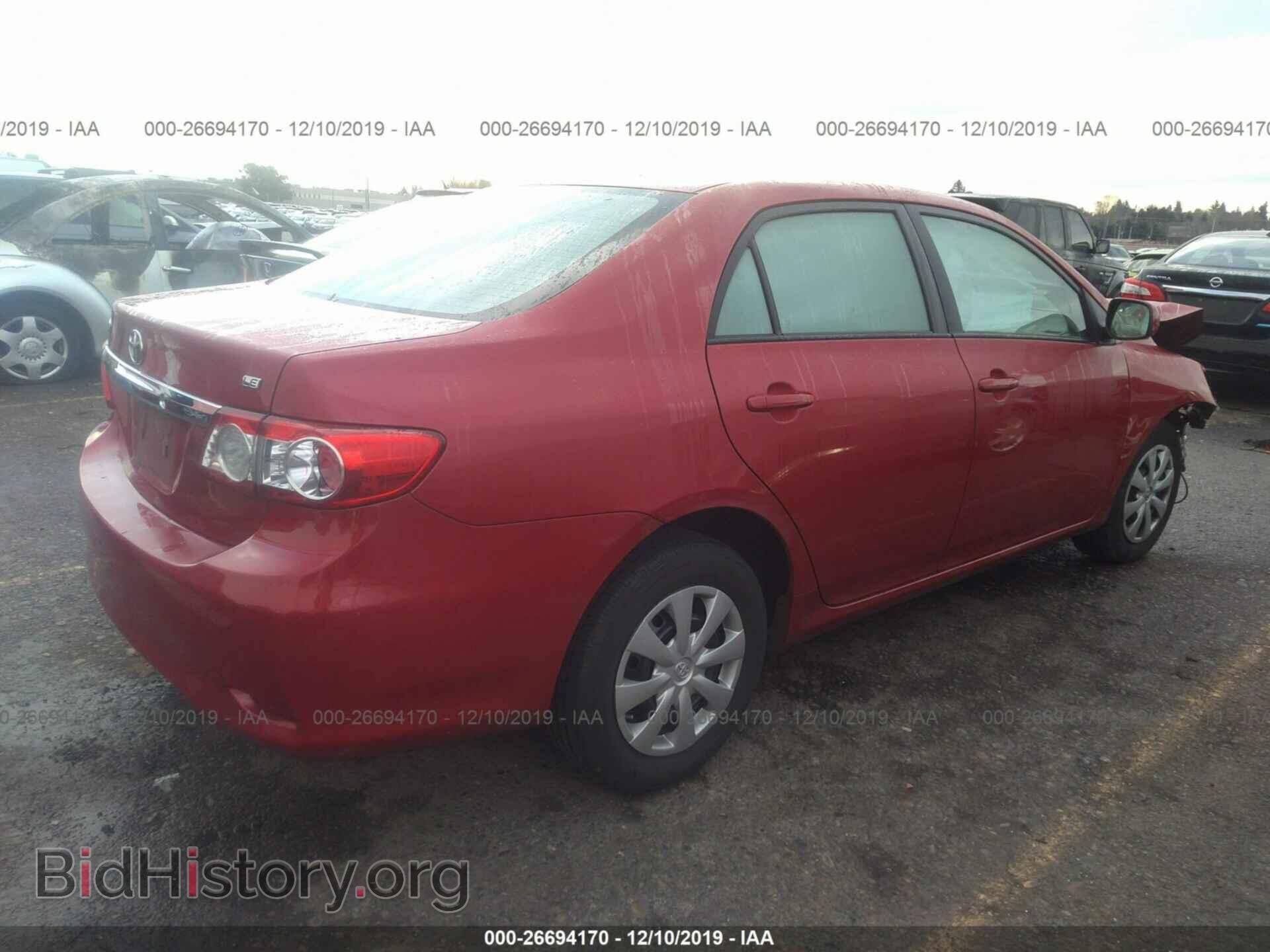 2011 TOYOTA COROLLA - VIN: 2T1BU4EEXBC627693 - Фото 4