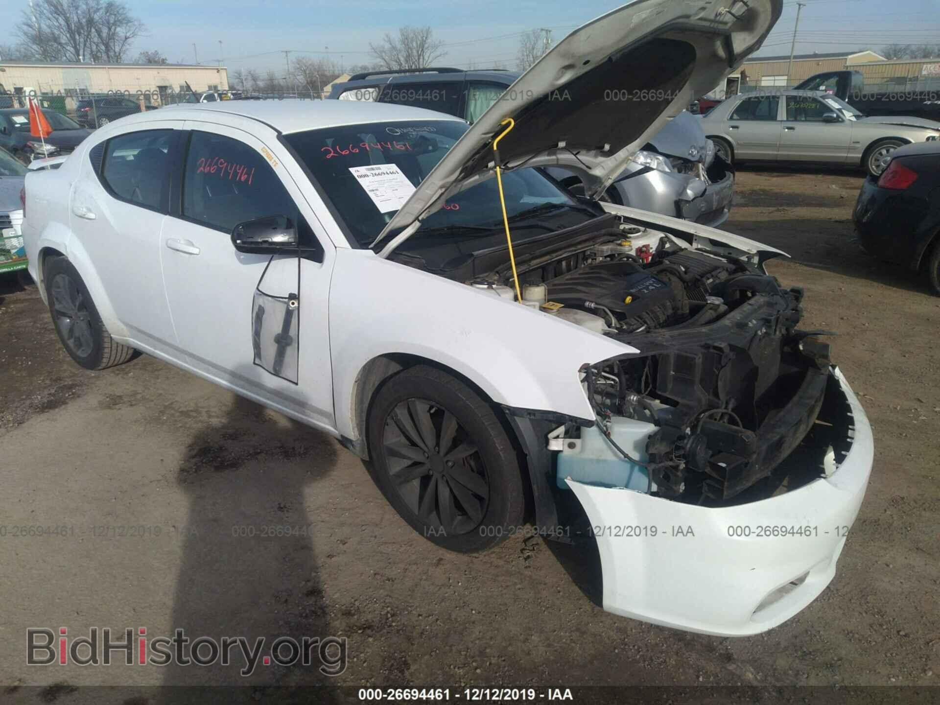 Photo 1C3CDZCB8DN620238 - Dodge Avenger 2013