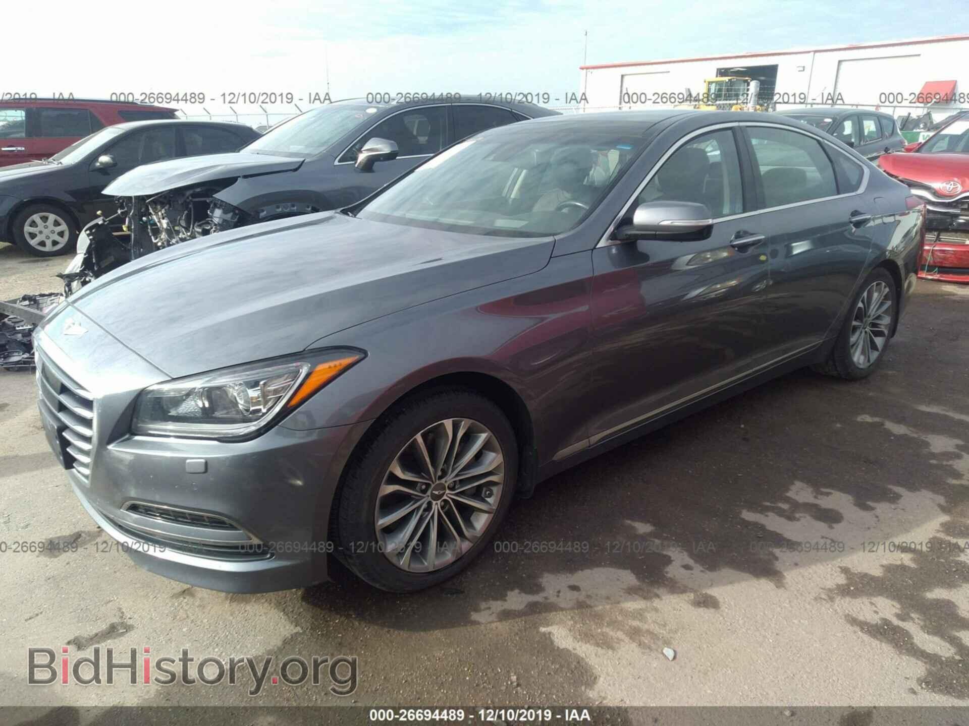2015 HYUNDAI GENESIS - VIN: KMHGN4JE3FU093708 - Фото 2