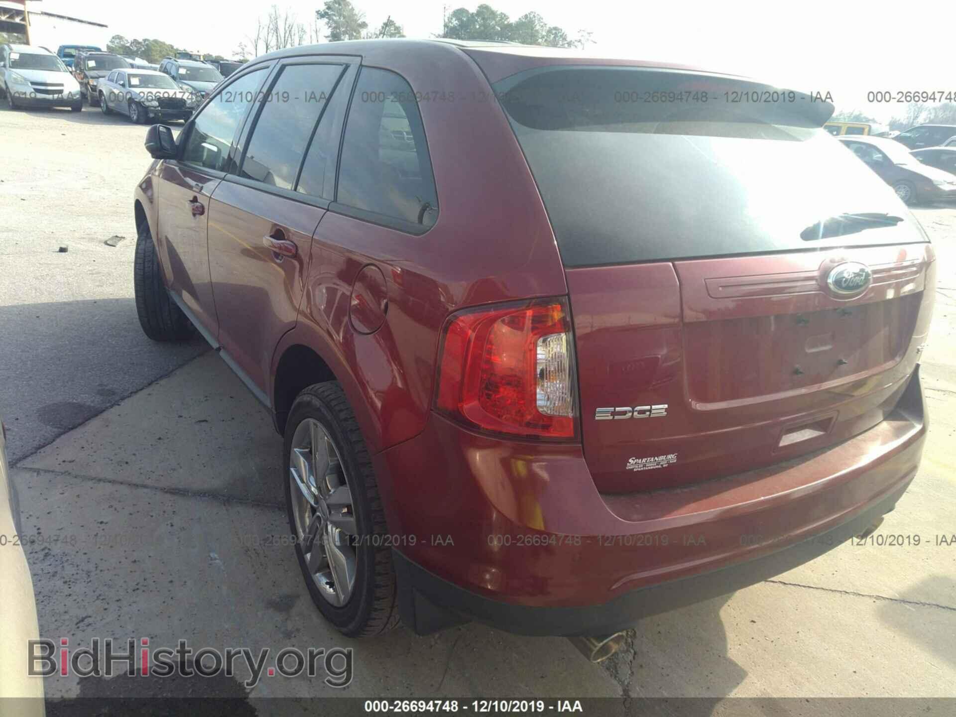 2013 FORD EDGE - VIN: 2FMDK3JC2DBA56849 - Фото 3