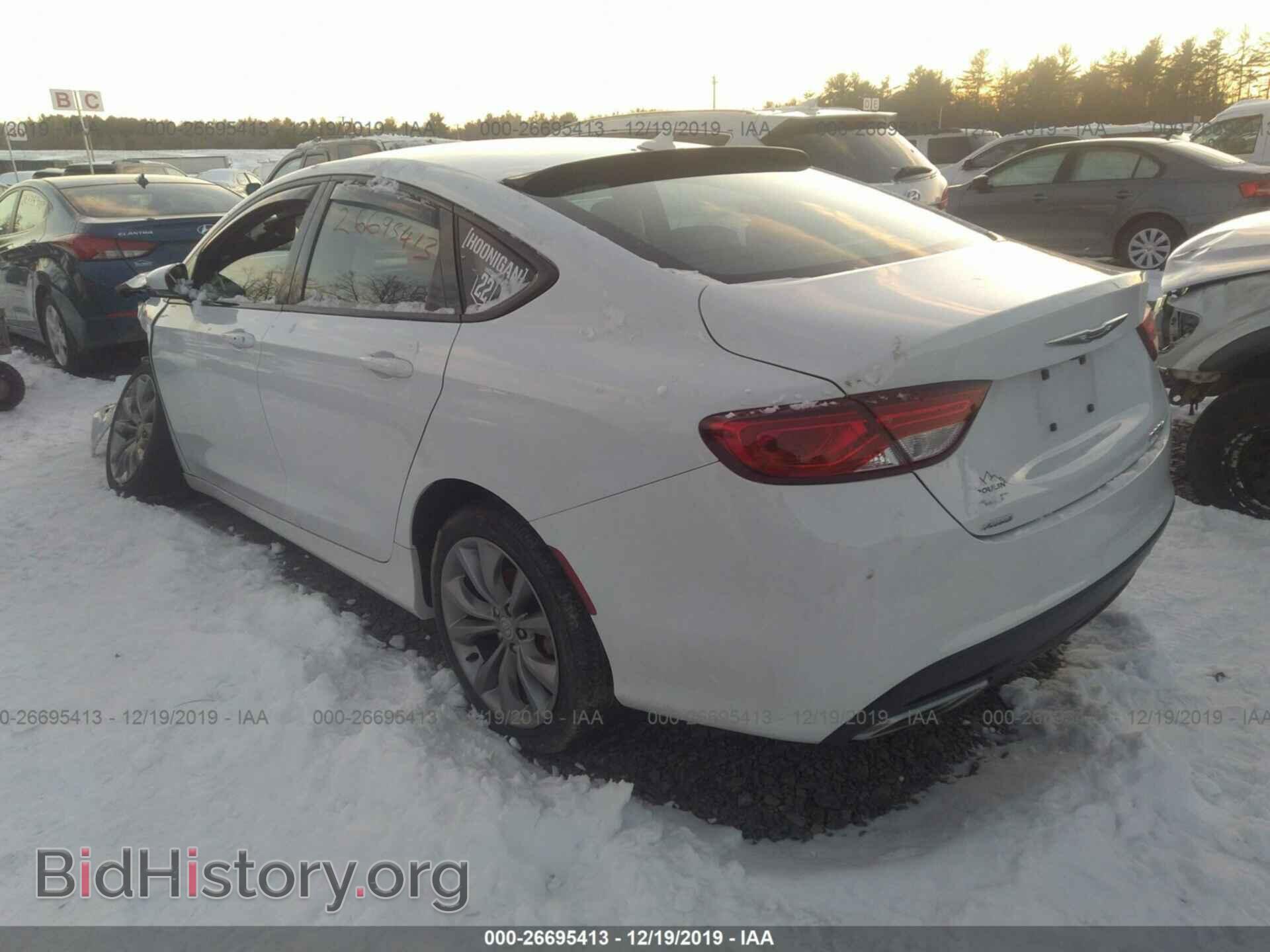 2015 CHRYSLER 200 - VIN: 1C3CCCDG7FN615805 - Фото 3