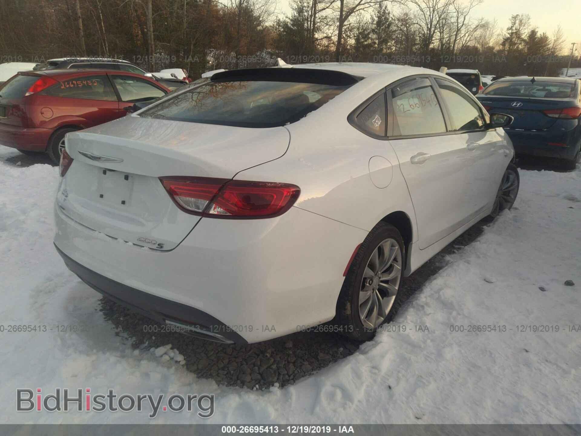 2015 CHRYSLER 200 - VIN: 1C3CCCDG7FN615805 - Фото 4