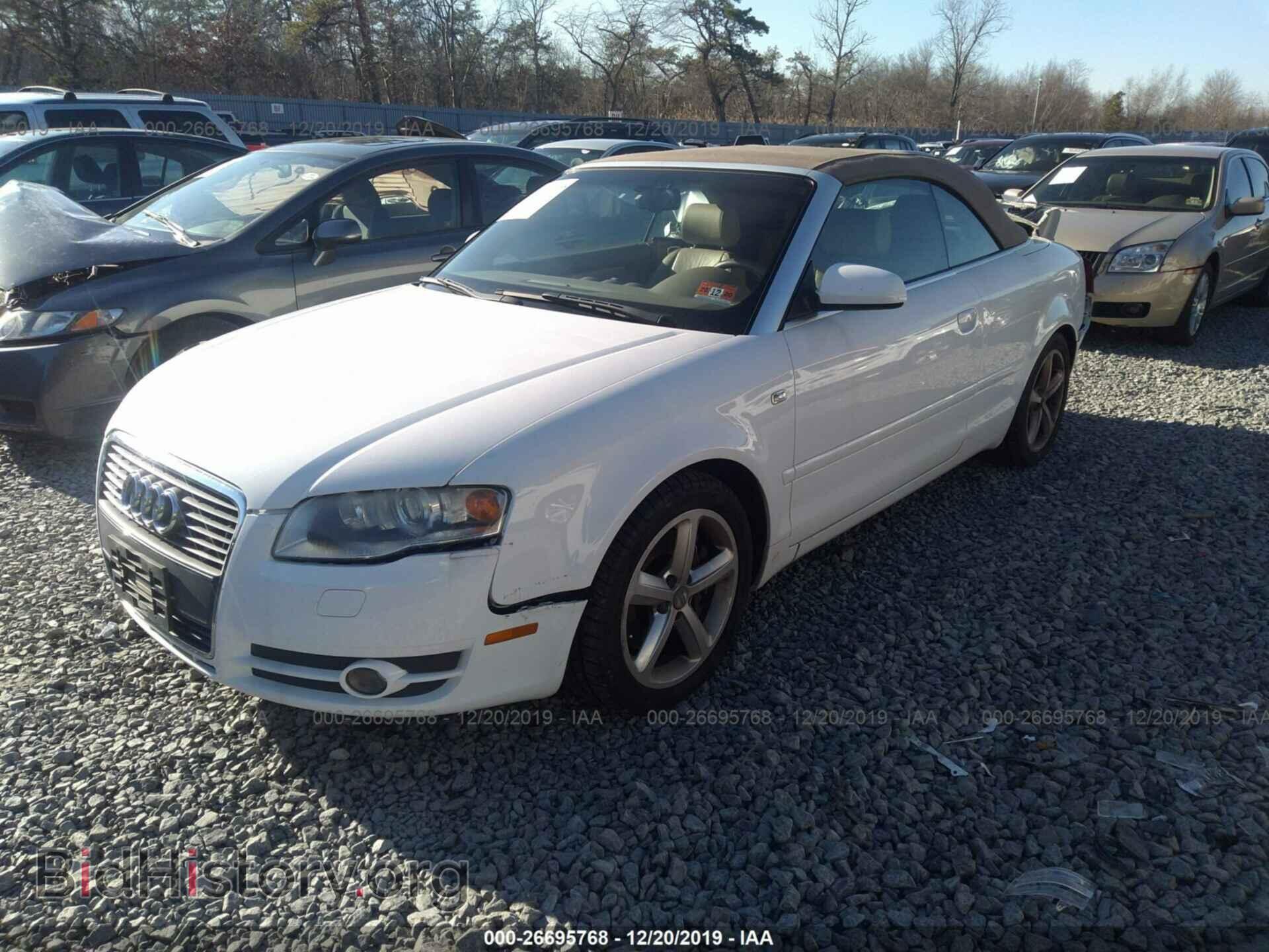 2007 AUDI A4 - VIN: WAUDH48HX7K018562 - Фото 2