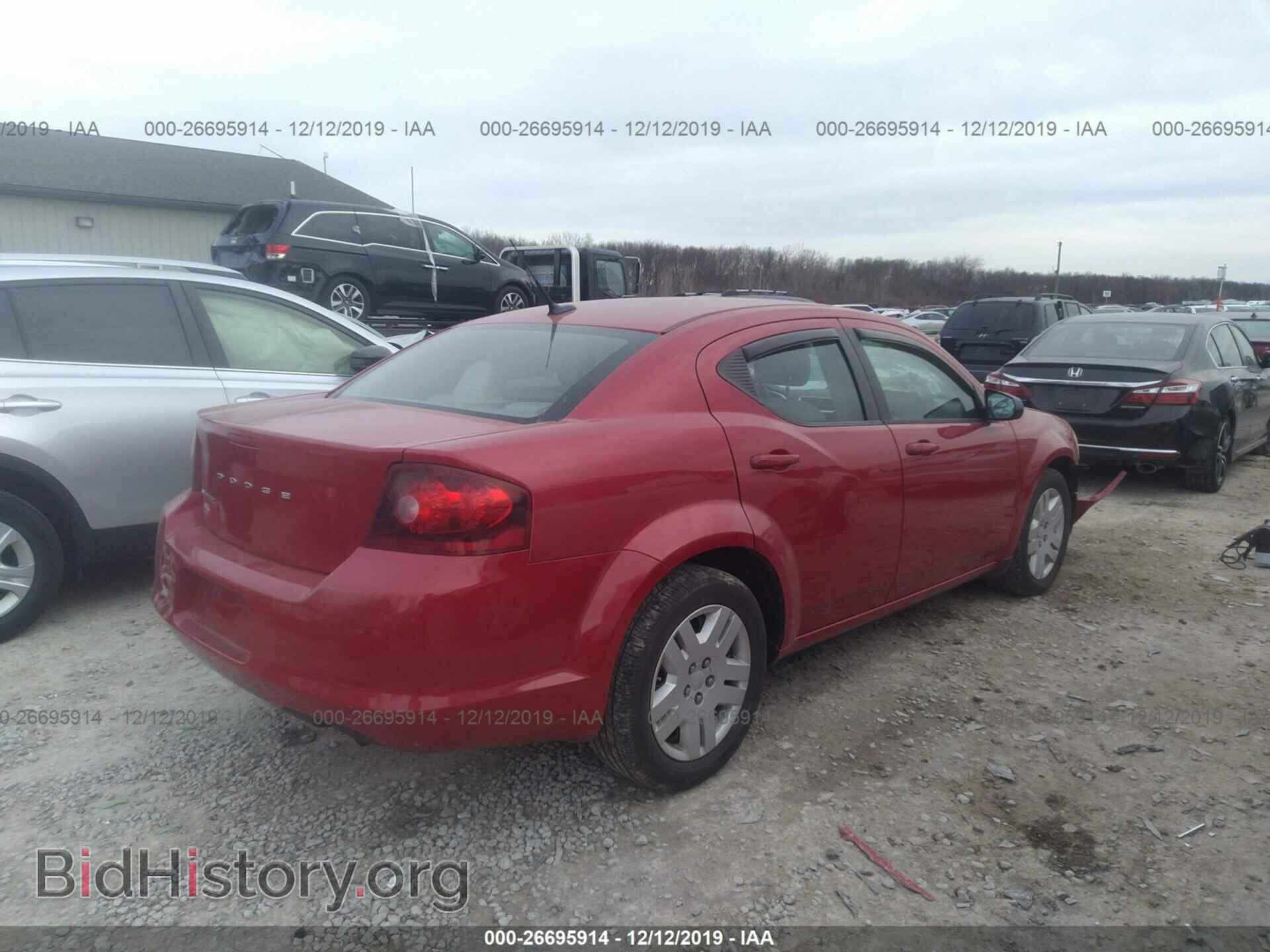 2011 DODGE AVENGER - VIN: 1B3BD4FB1BN509051 - Фото 4