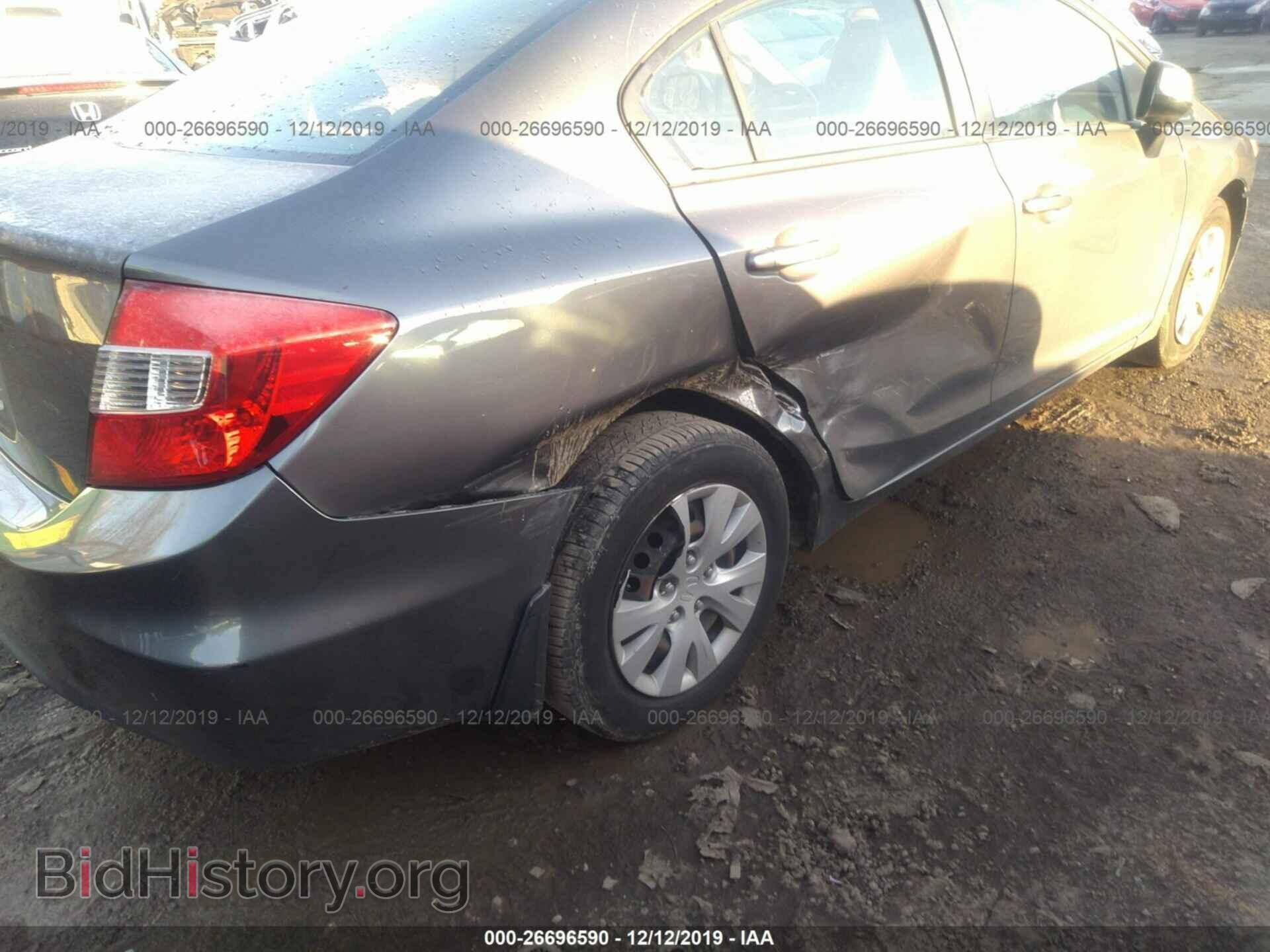 2012 HONDA CIVIC - VIN: 19XFB2F58CE317300 - Фото 6