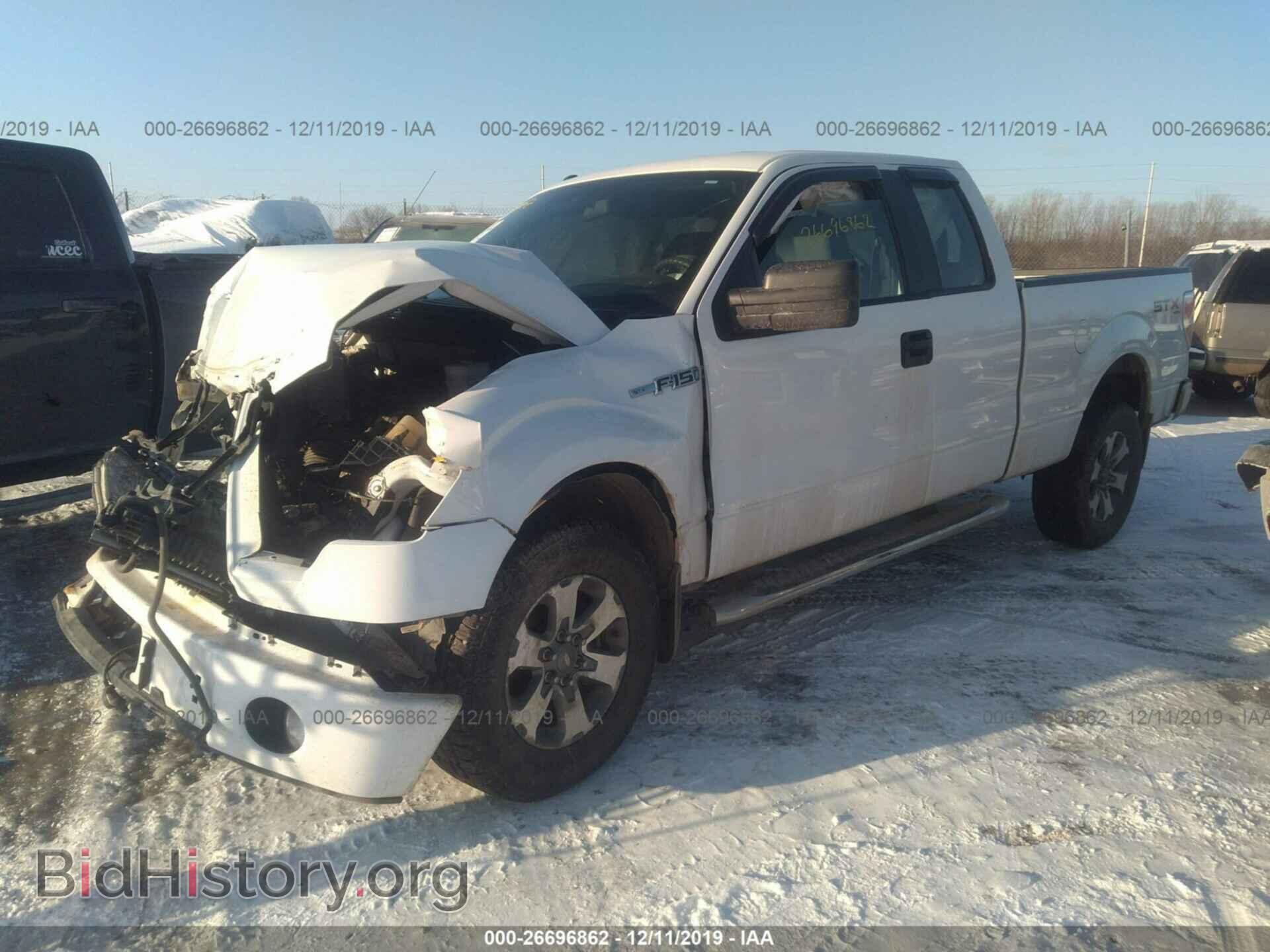 2013 FORD F150 - VIN: 1FTFX1EF6DFC25762 - Фото 2