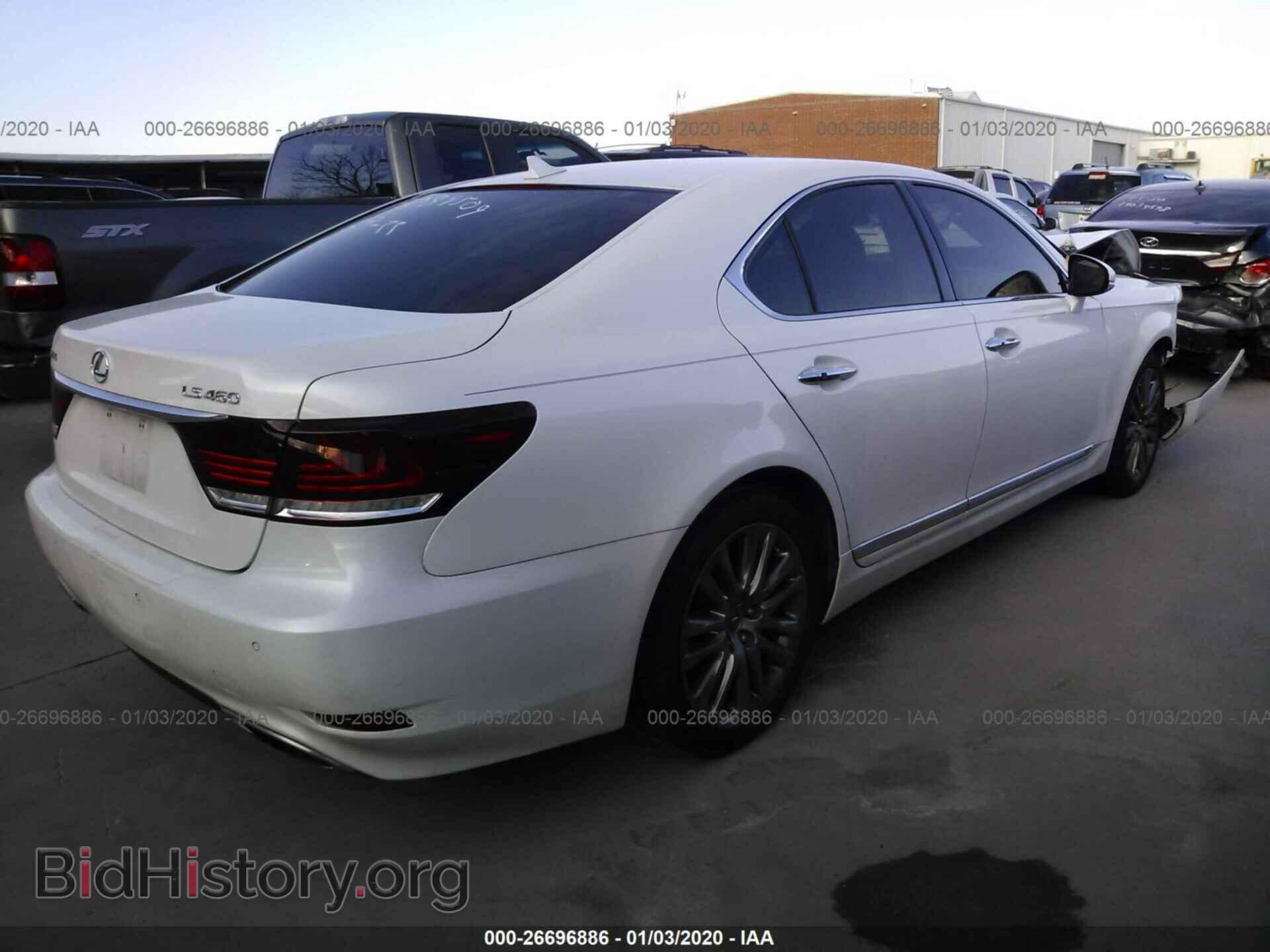 2013 LEXUS LS - VIN: JTHBL5EF8D5119500 - Фото 4