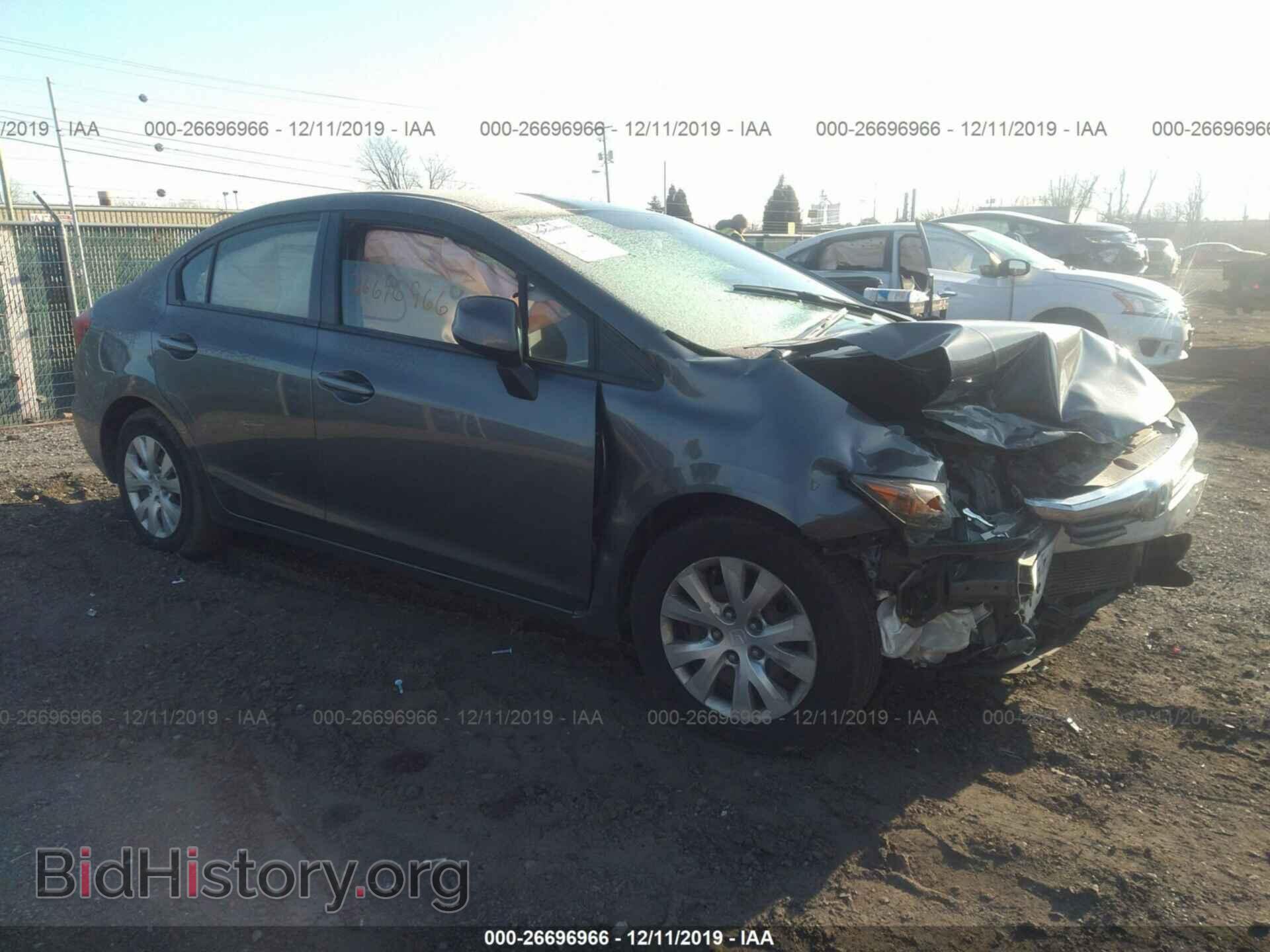 Photo 19XFB2F52CE092291 - HONDA CIVIC 2012