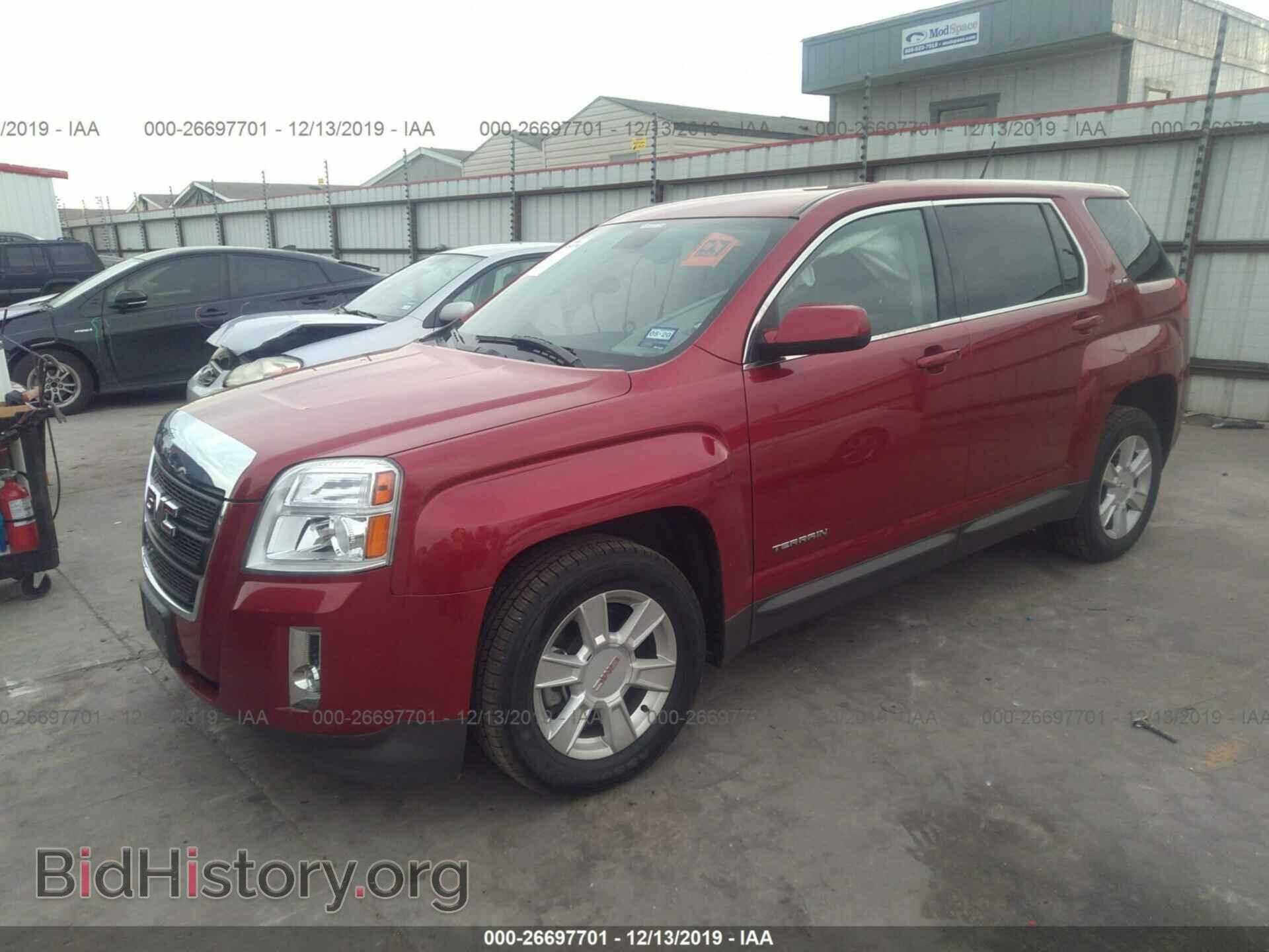 2013 GMC TERRAIN - VIN: 2GKALMEK2D6389237 - Фото 2