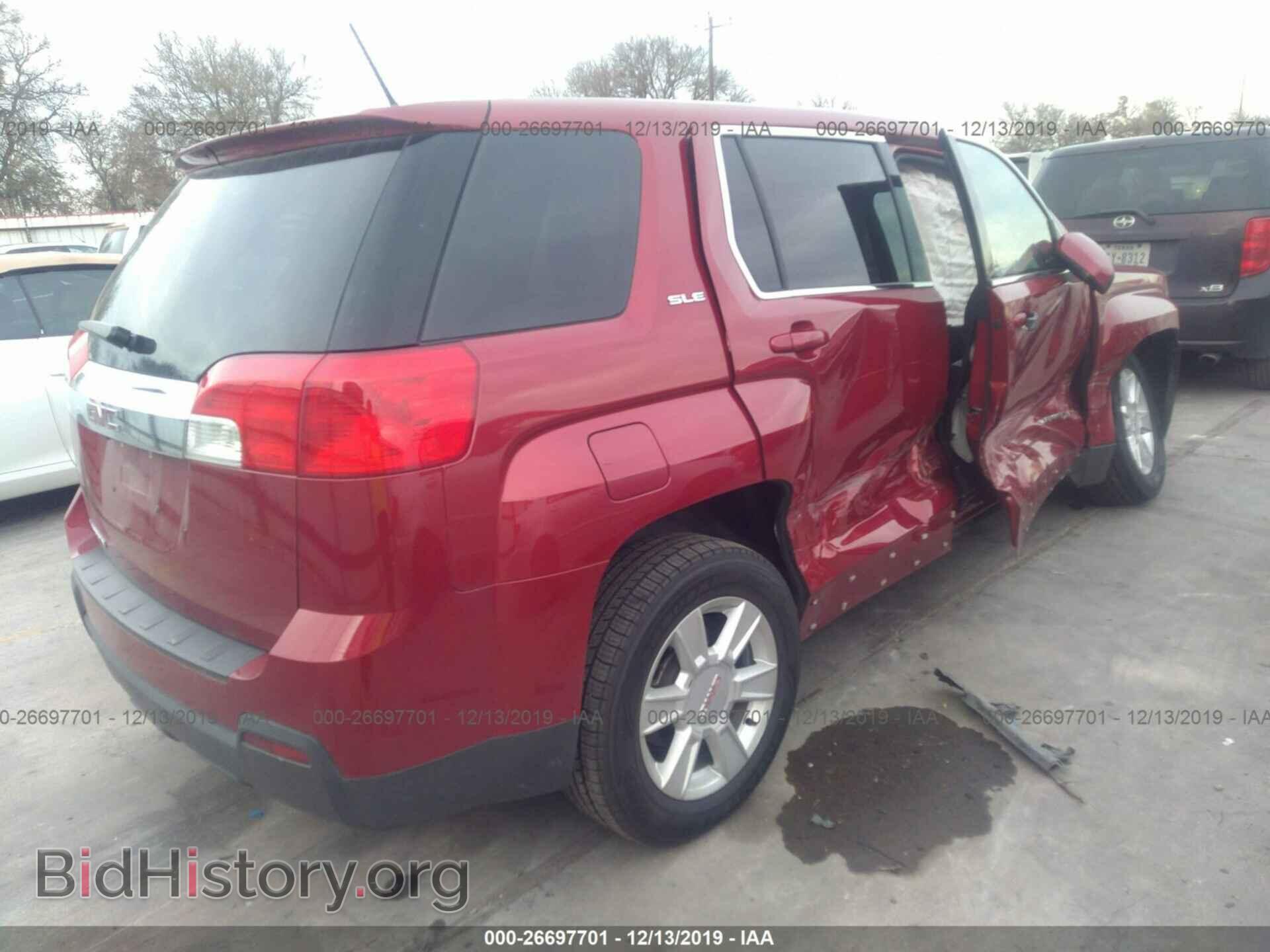 2013 GMC TERRAIN - VIN: 2GKALMEK2D6389237 - Фото 4