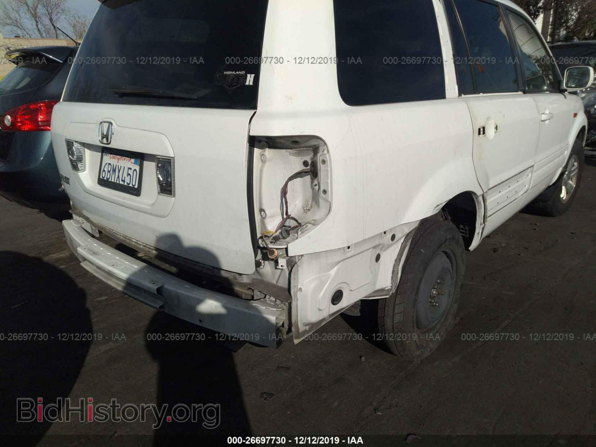2008 HONDA PILOT - VIN: 5FNYF28248B006285 - Фото 6