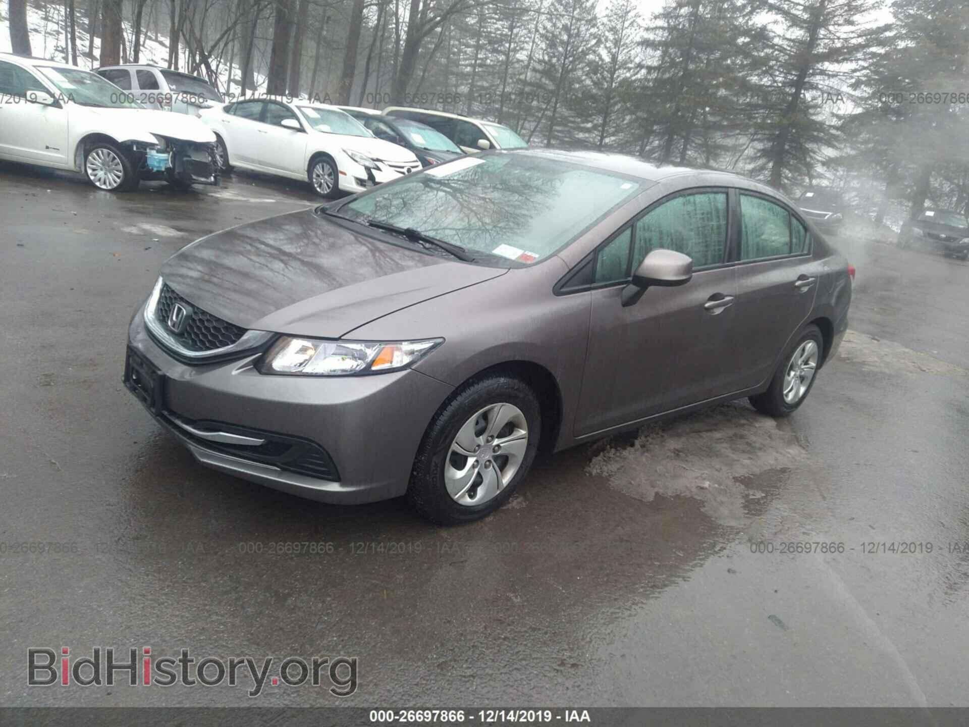 2013 HONDA CIVIC - VIN: 2HGFB2F5XDH597518 - Фото 2