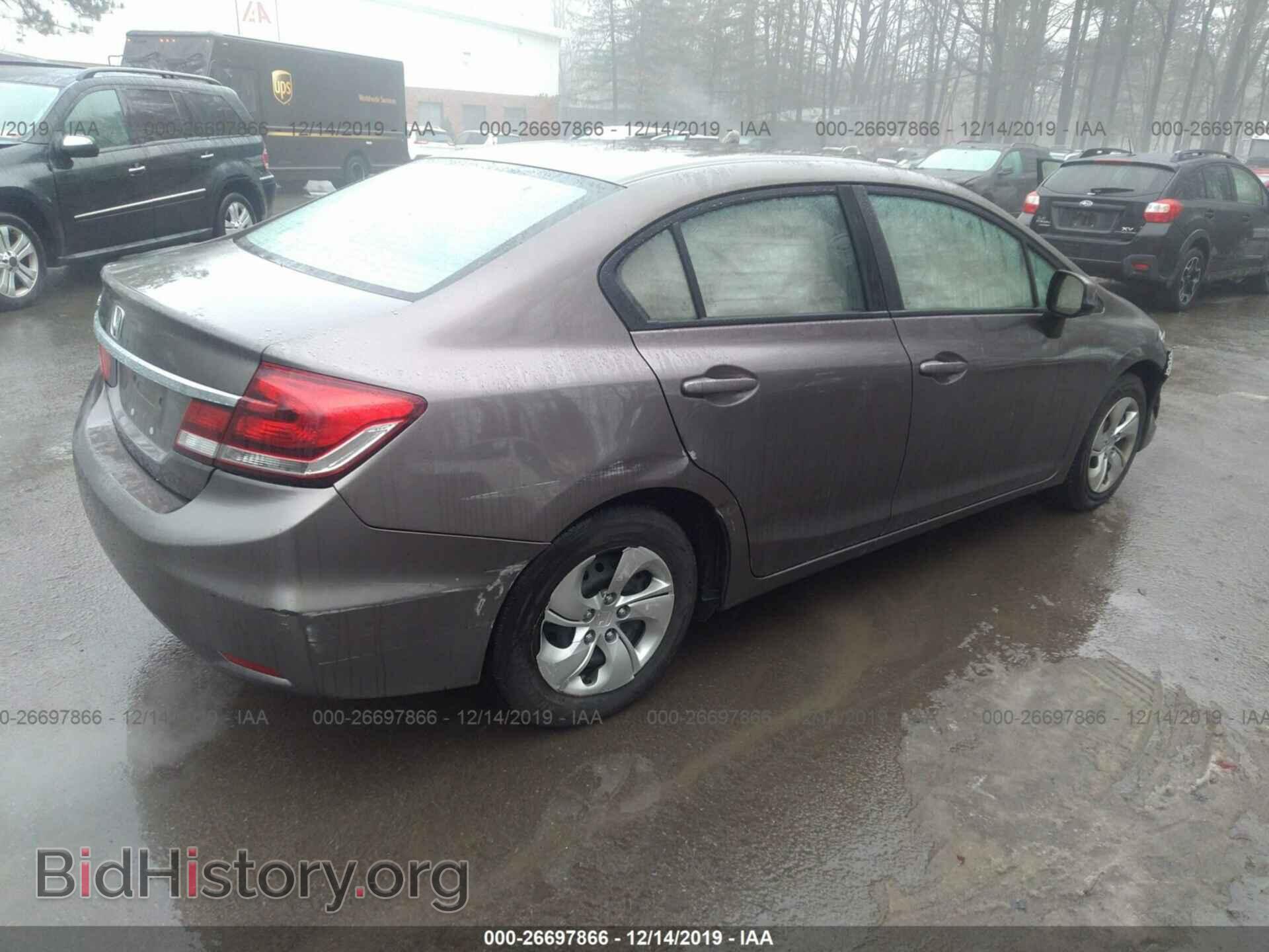 2013 HONDA CIVIC - VIN: 2HGFB2F5XDH597518 - Фото 4