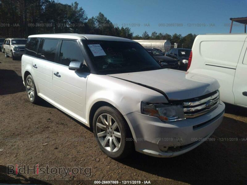 2011 Ford FLEX Limited (VIN 2FMGK5DC2BBD01070) — фото 1 из 11, IAAI, повреждение: правая передняя часть