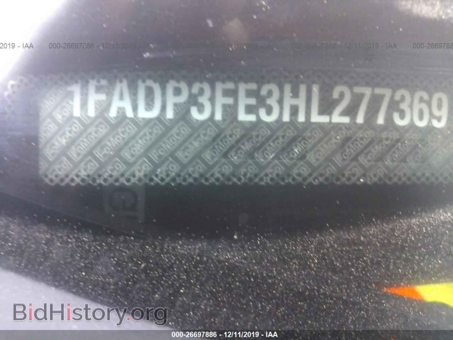 2017 FORD FOCUS - VIN: 1FADP3FE3HL277369 - Фото 9