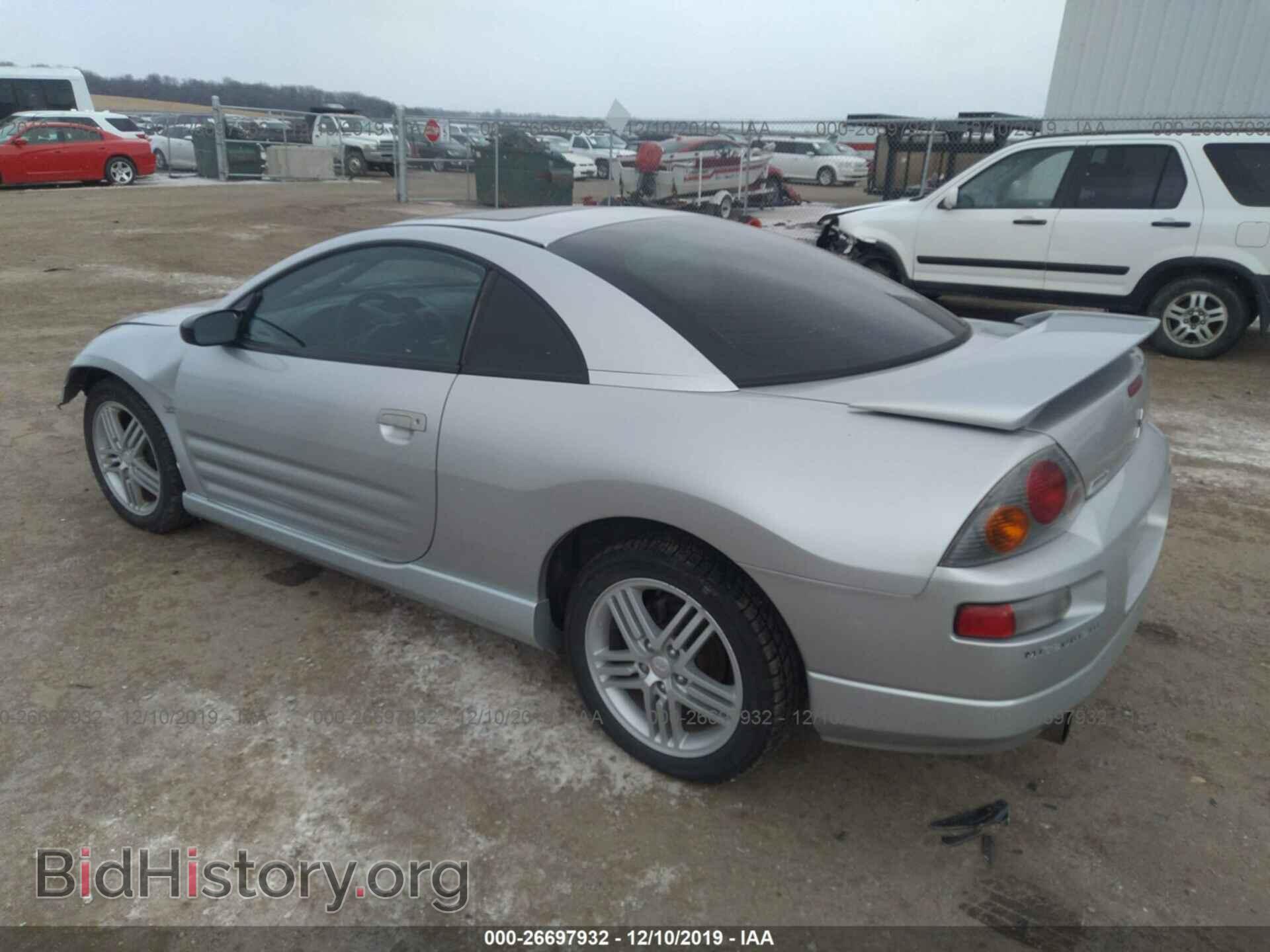 2003 MITSUBISHI ECLIPSE - VIN: 4A3AC84H53E055655 - Фото 3