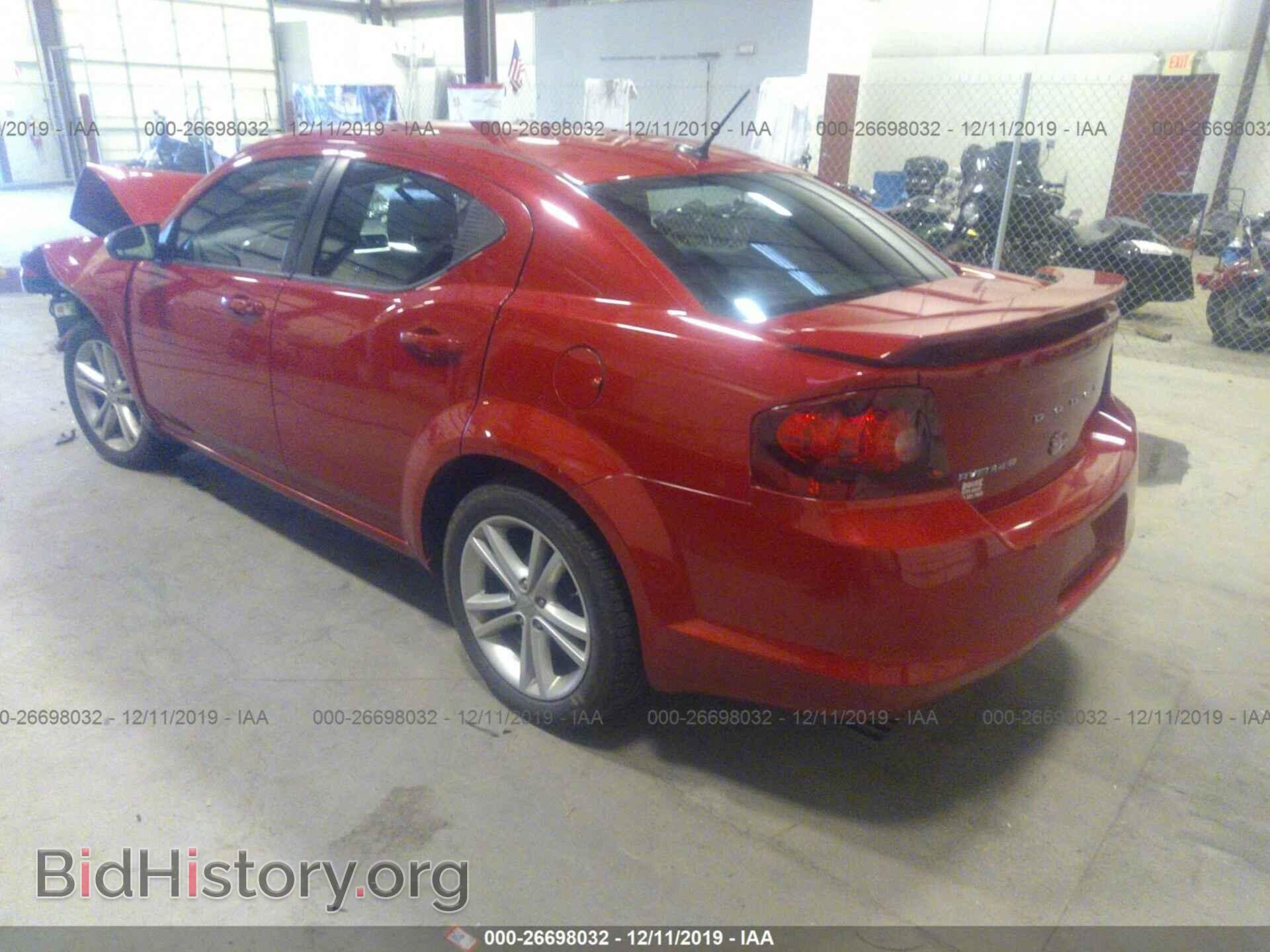 2013 DODGE AVENGER - VIN: 1C3CDZAG8DN769389 - Фото 3