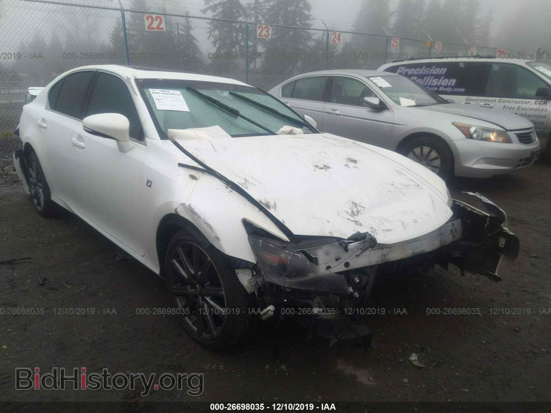 Фотография JTHCE1BL5D5015631 - LEXUS GS 2013