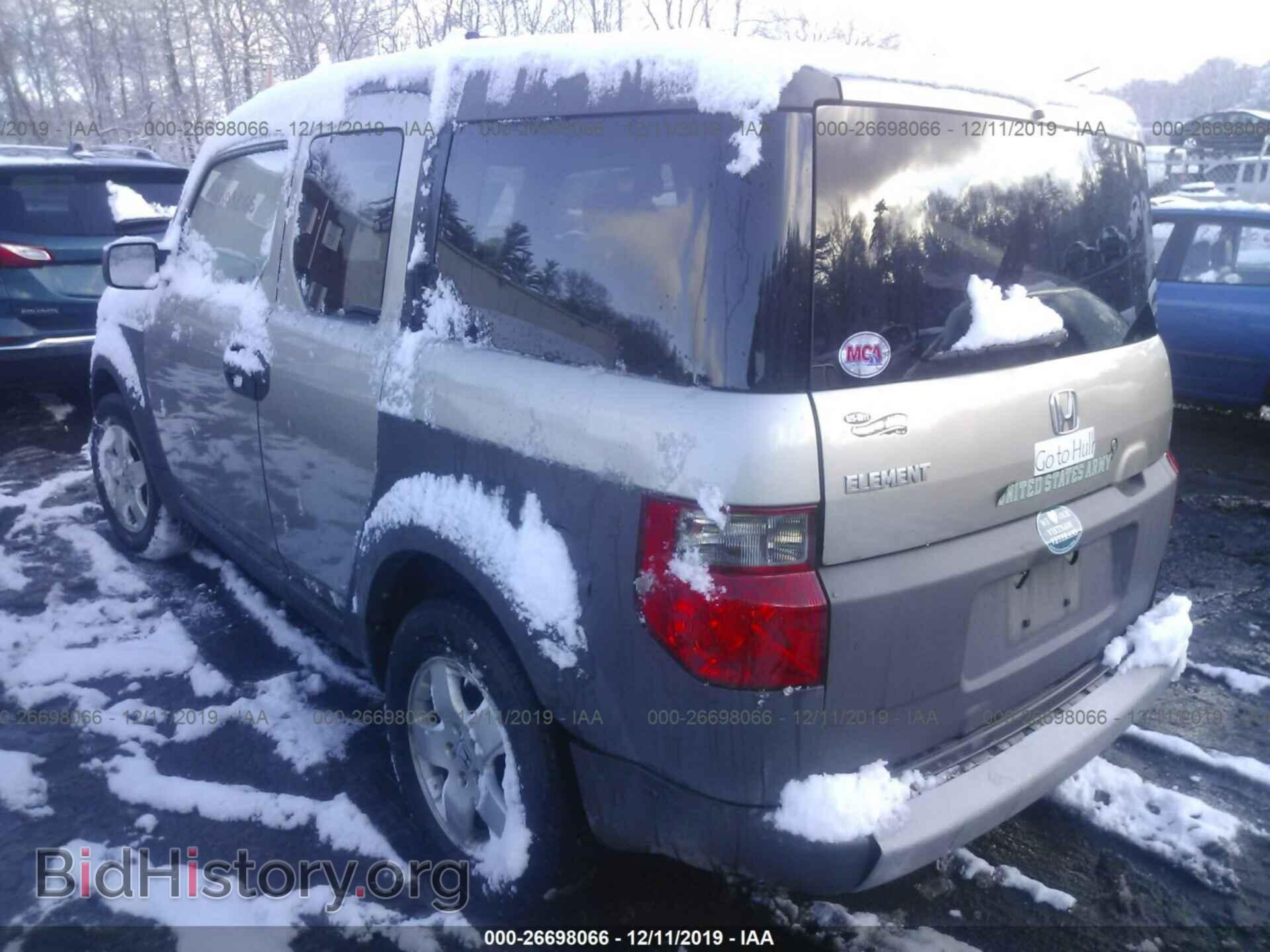 2003 HONDA ELEMENT - VIN: 5J6YH28533L053117 - Фото 3