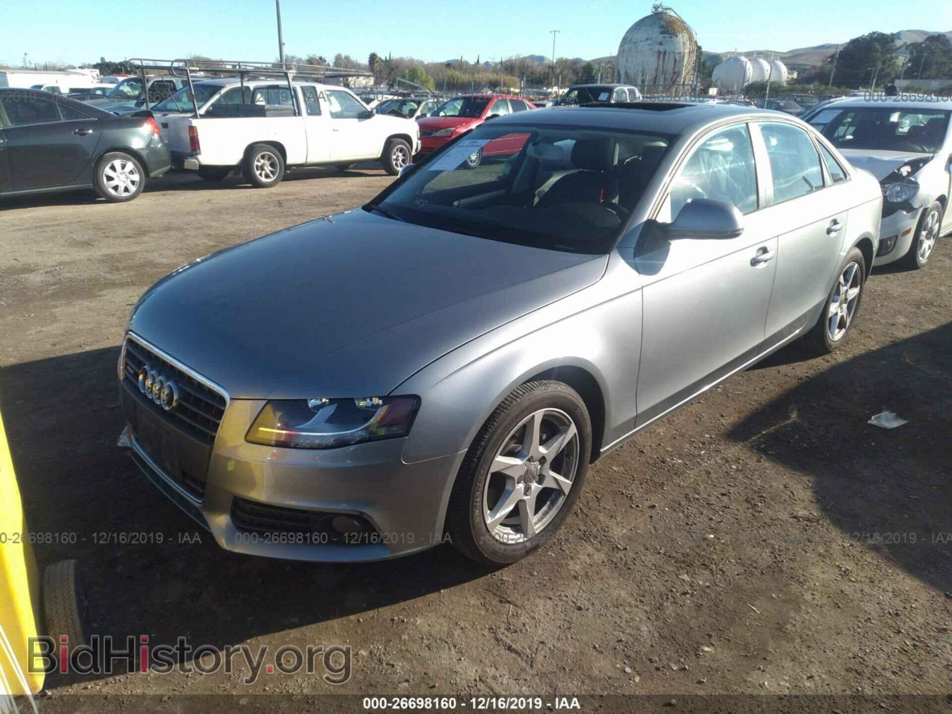 2009 AUDI A4 - VIN: WAULF78K89A124418 - Фото 2