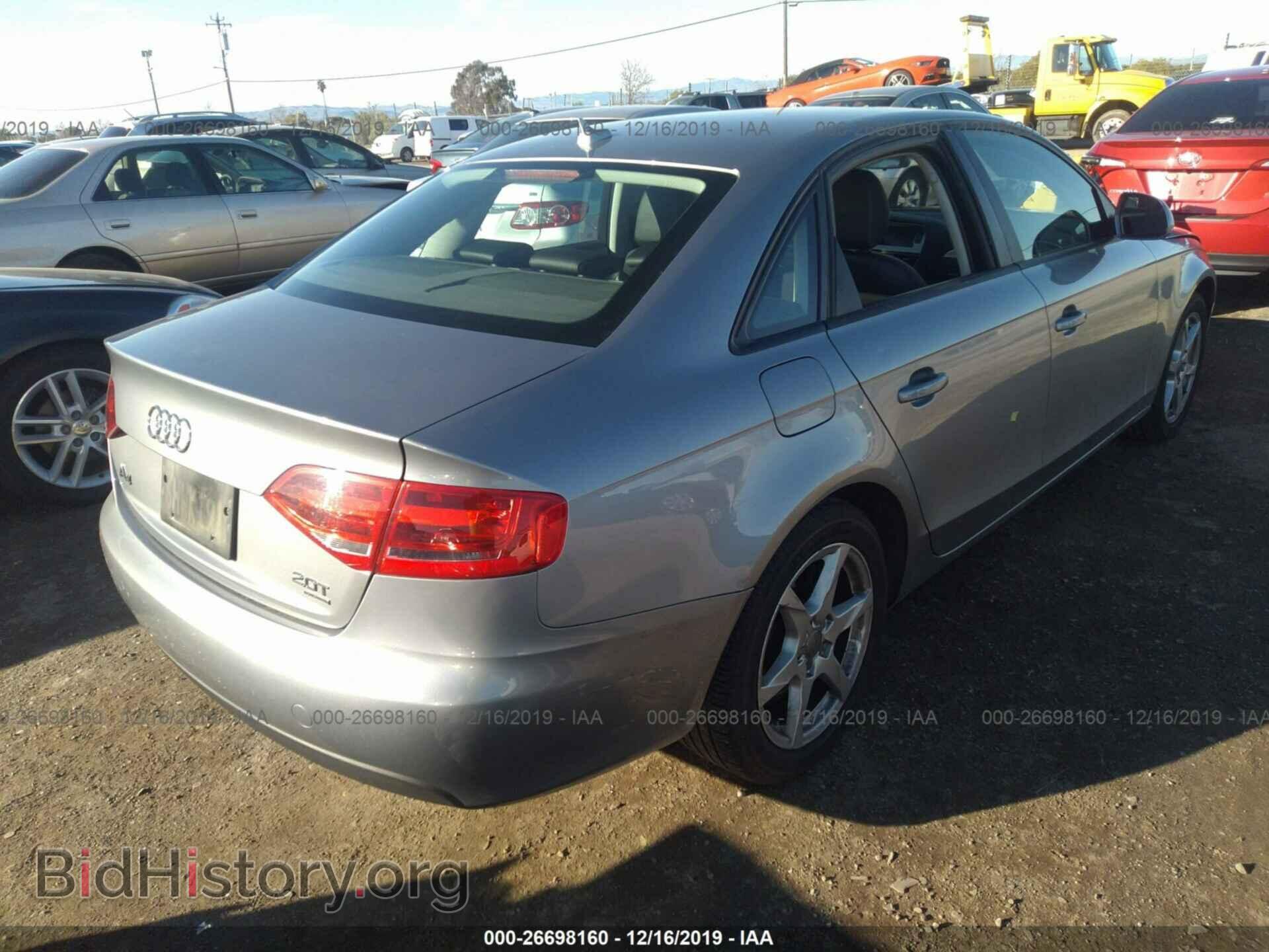 2009 AUDI A4 - VIN: WAULF78K89A124418 - Фото 4