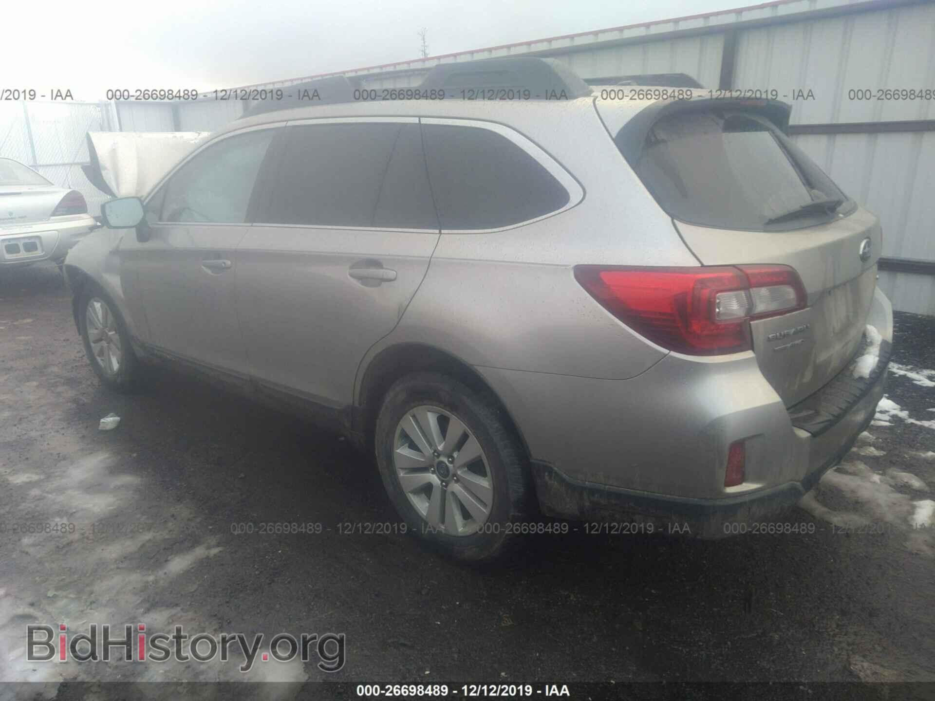 2015 SUBARU OUTBACK - VIN: 4S4BSACC6F3242325 - Фото 3