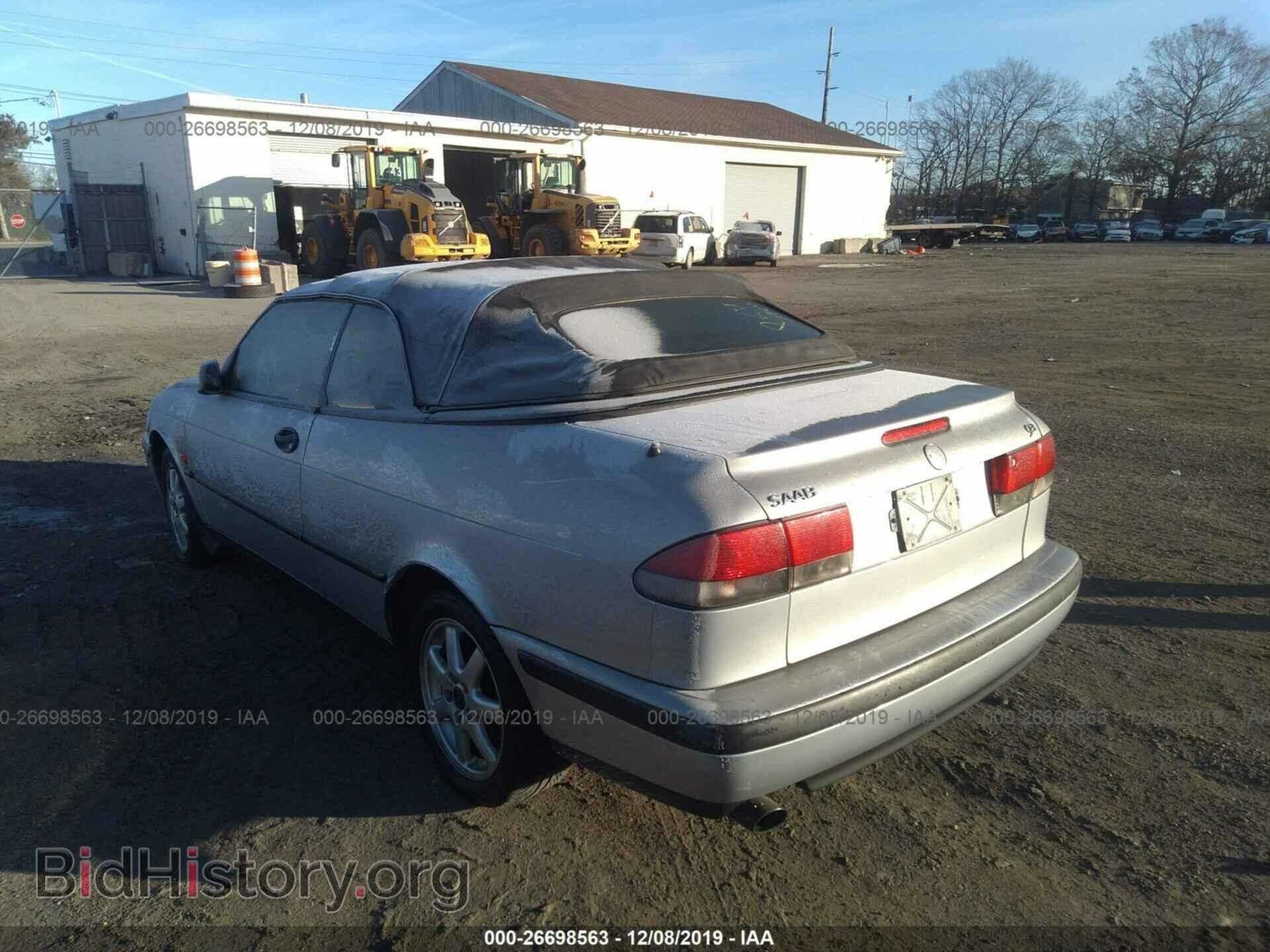 1999 SAAB 9-3 - VIN: YS3DF78N7X7000886 - Фото 3