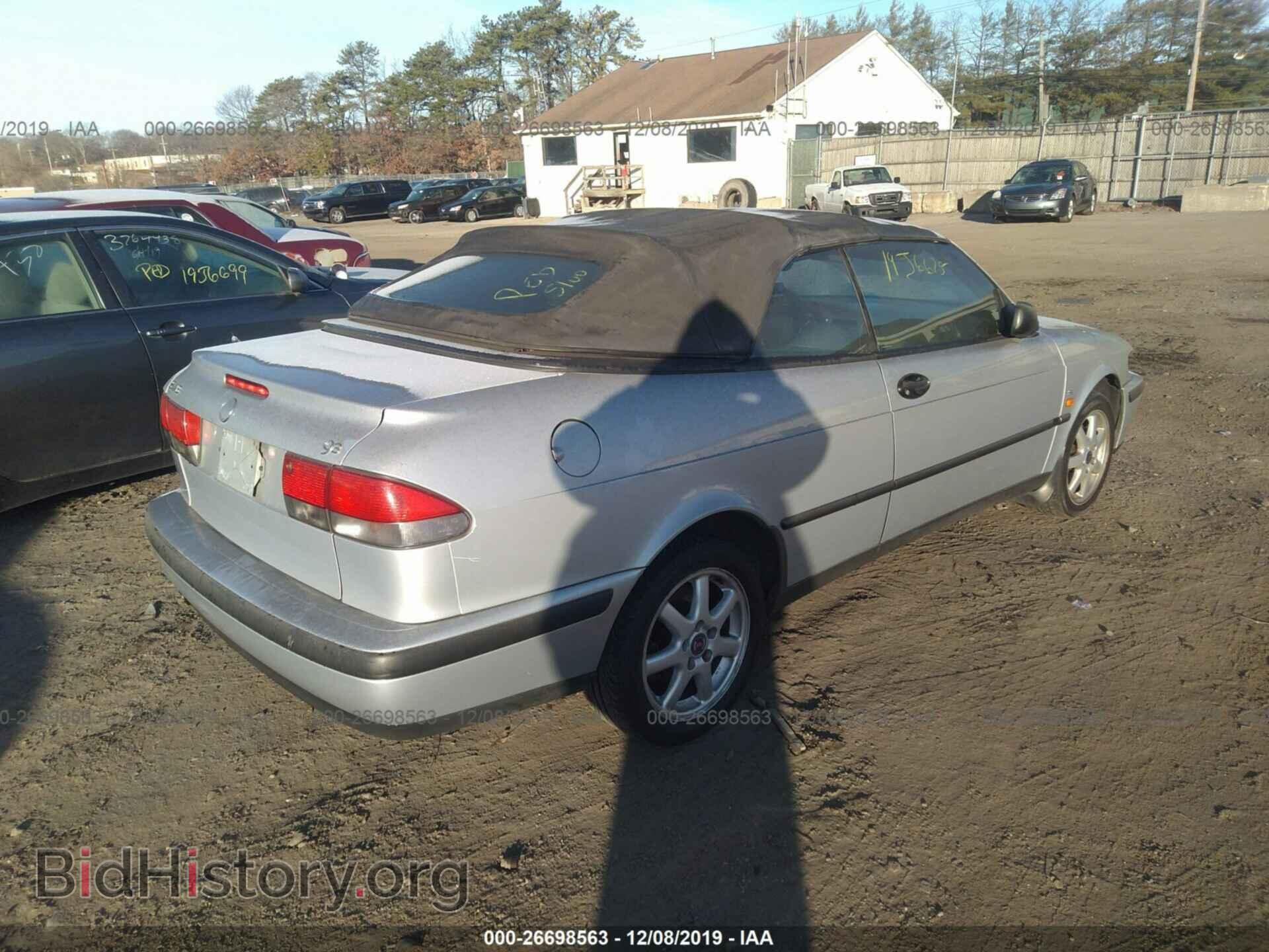 1999 SAAB 9-3 - VIN: YS3DF78N7X7000886 - Фото 4